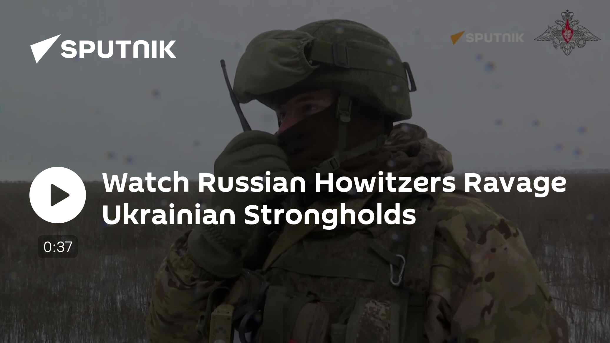 Watch How Russian Msta-S Units Blow to Smithereens Ukrainian Strongpoints - Vimarsana News