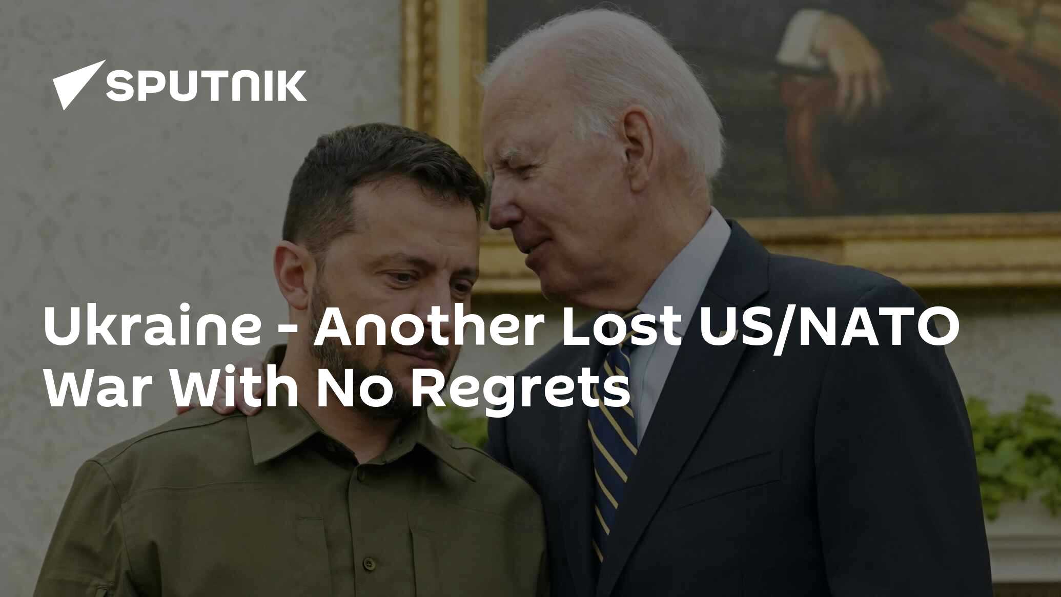 Another Lost US/NATO War With No Regrets
