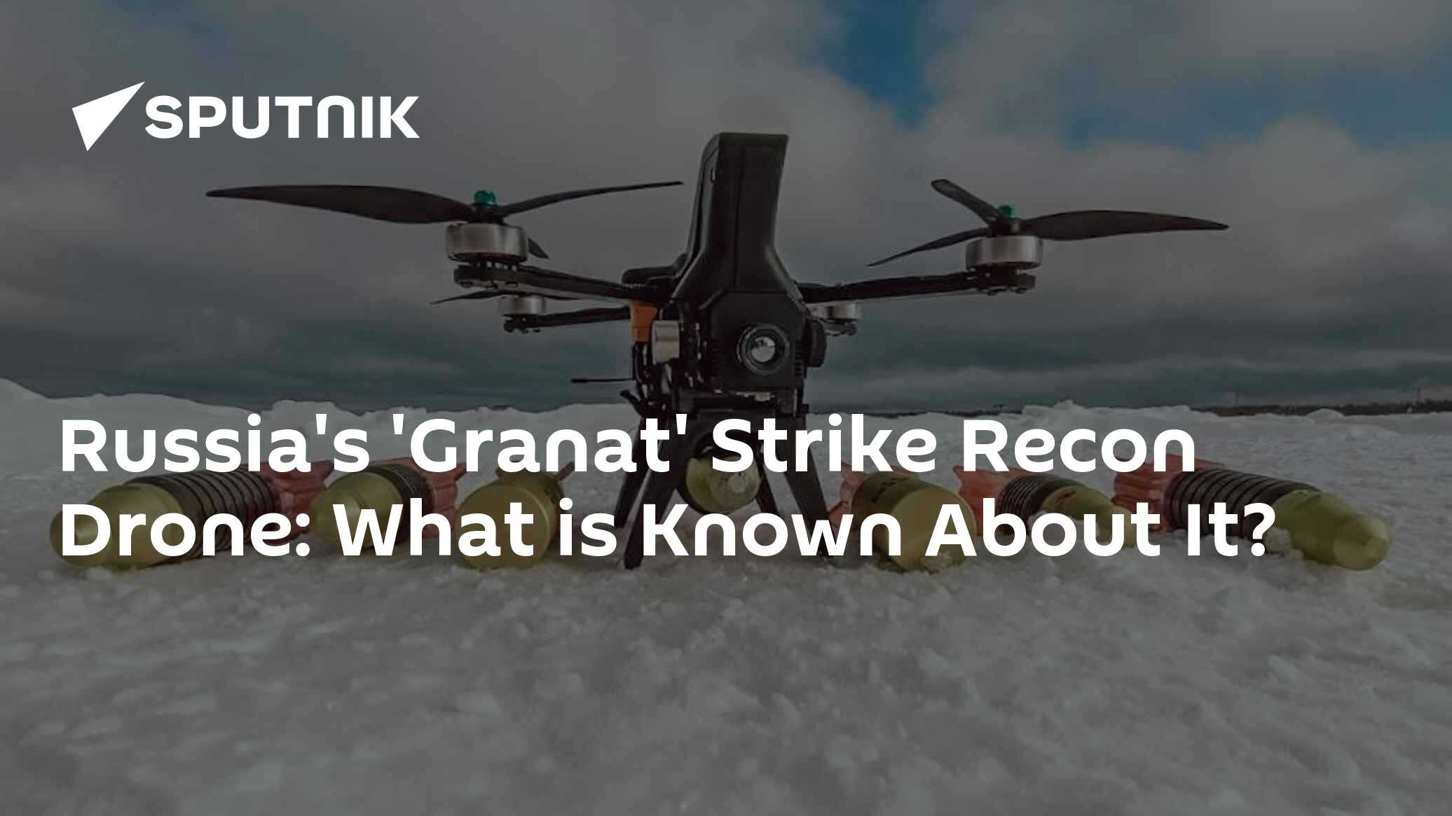Russia's 'Granat' Strike Recon Drone: What is Known About It? - Vimarsana News