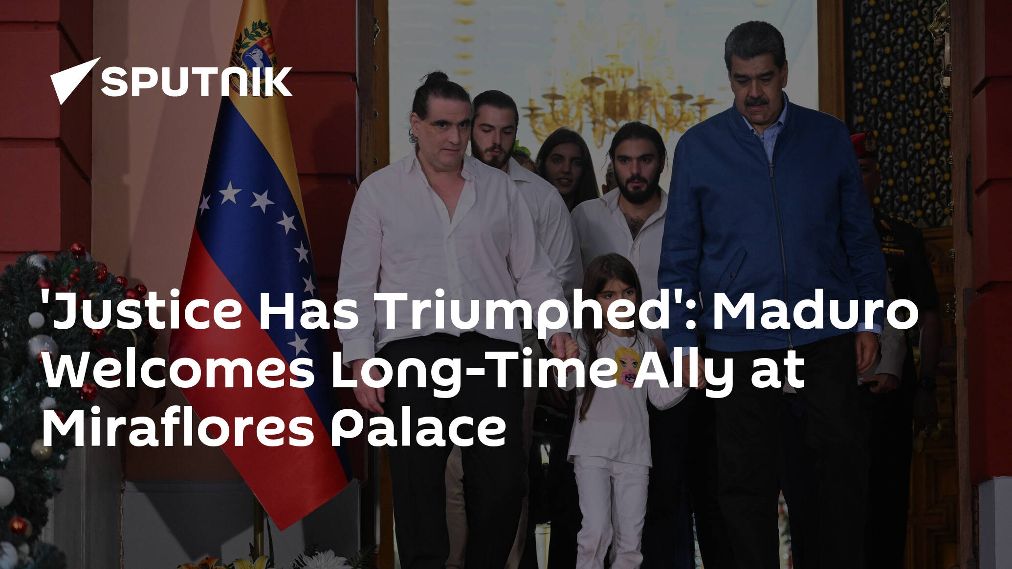 'Justice Has Triumphed': Maduro Welcomes Long-Time Ally at Miraflores Palace