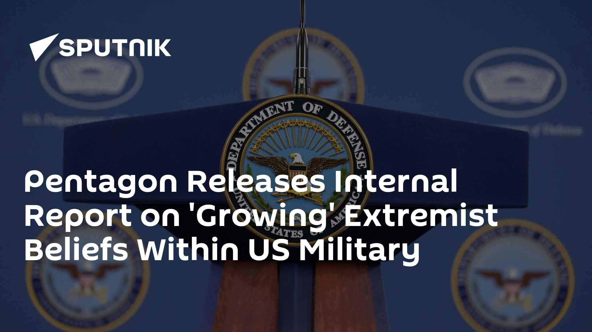 US Department of Defense Releases Internal Extremism Report - Vimarsana News
