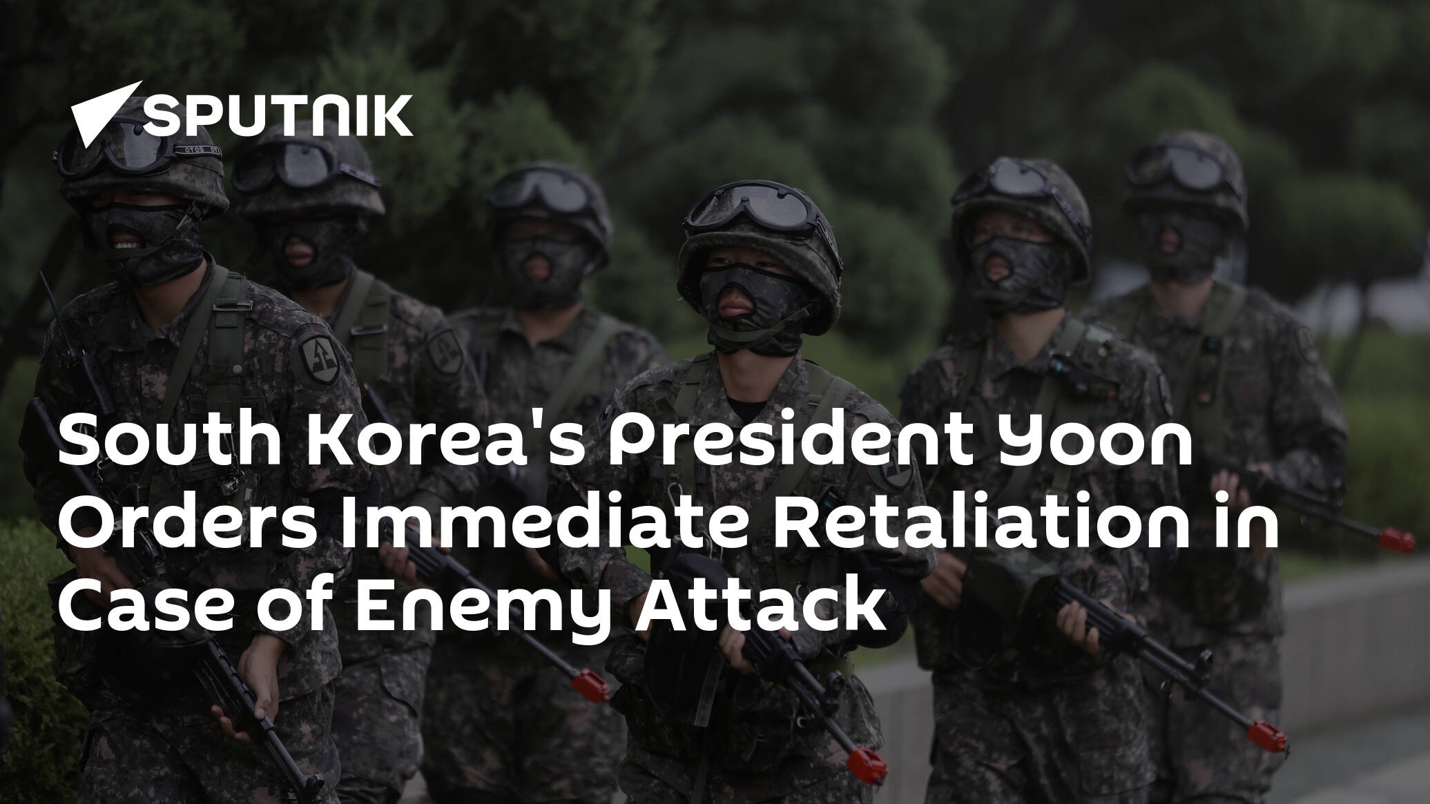 South Korea's President Yoon Orders Immediate Retaliation in Case of Enemy Attack