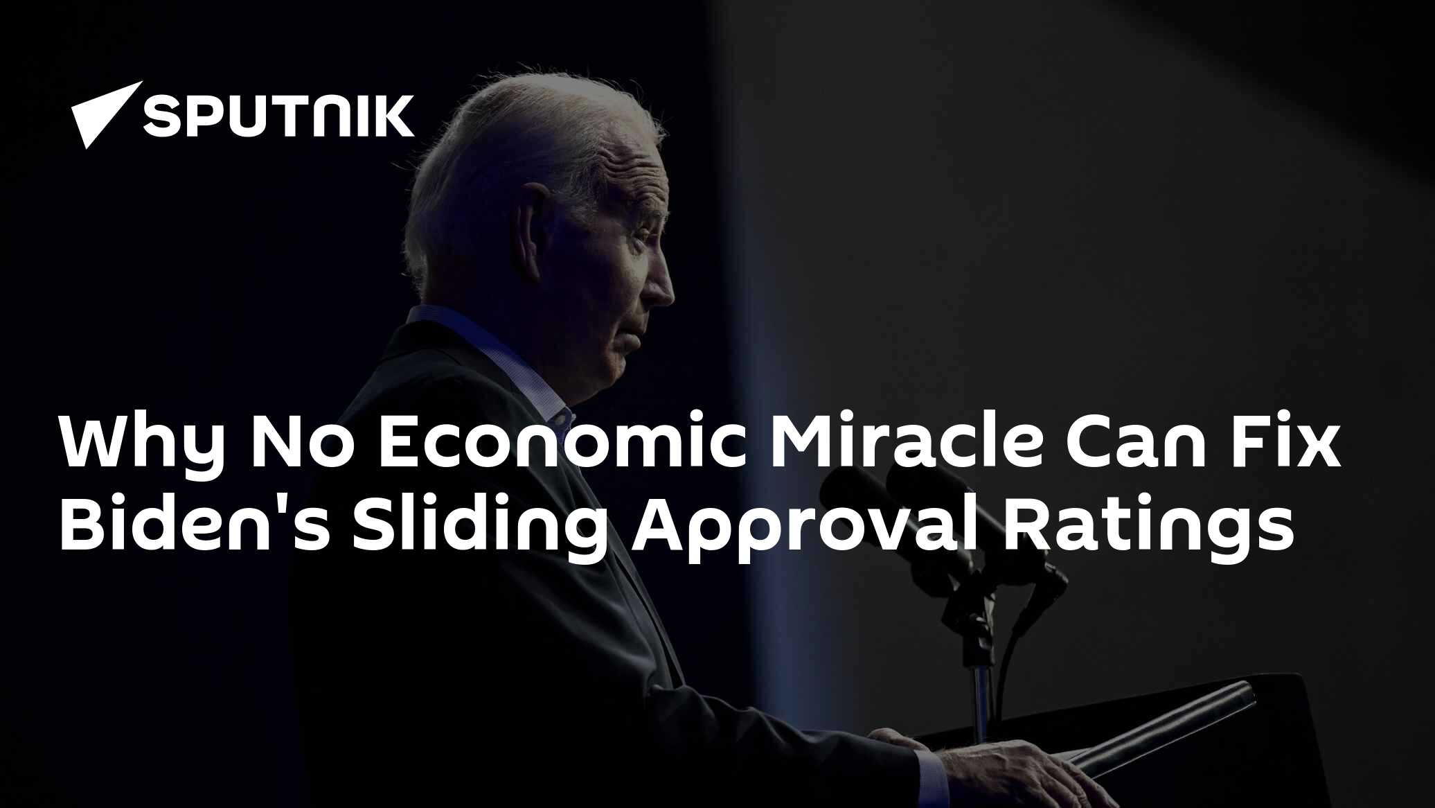 Why No Economic Miracle Can Fix Biden's Sliding Approval Ratings - Vimarsana News