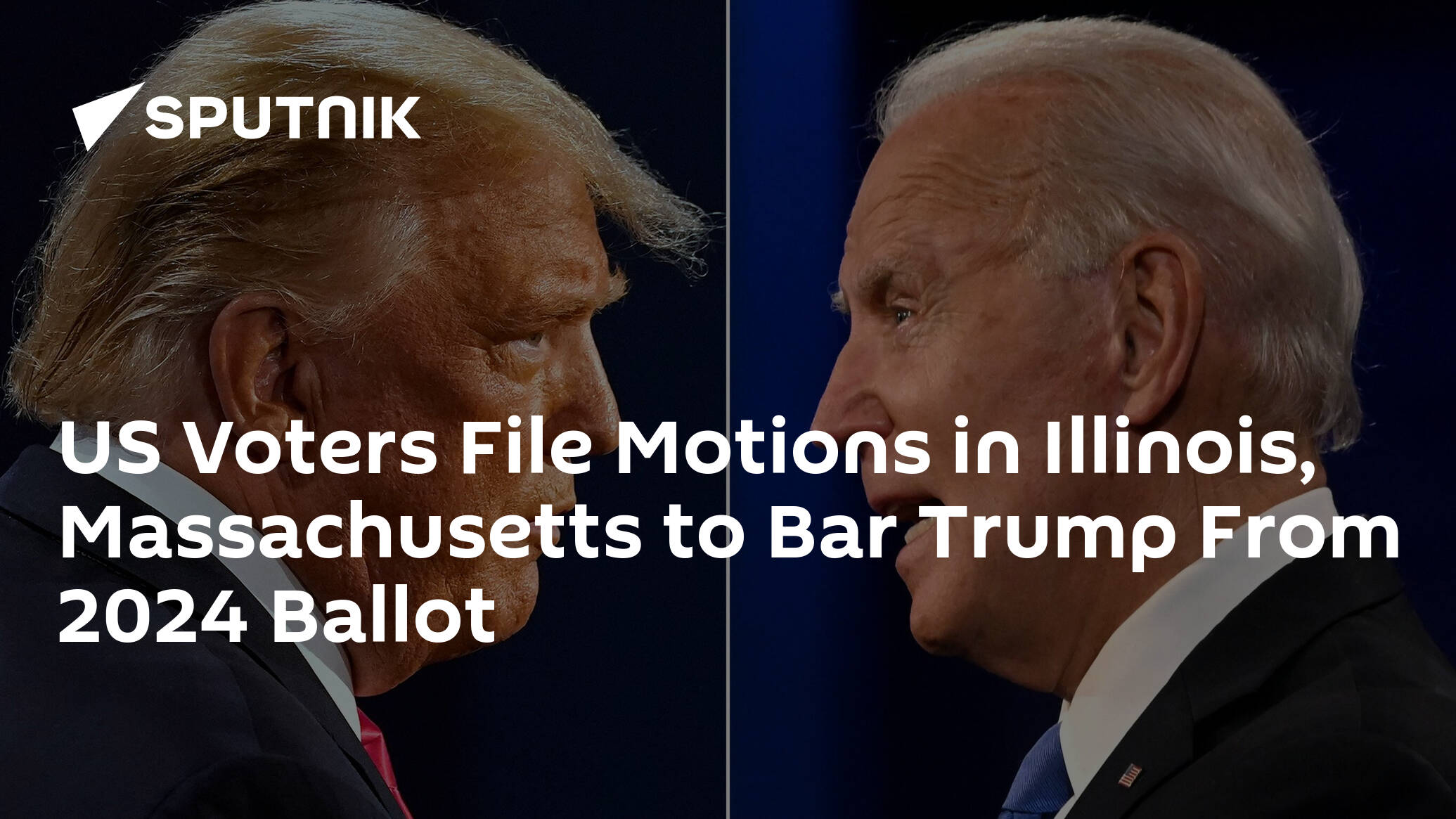 US Voters File Motions in Illinois, Massachusetts to Bar Trump From