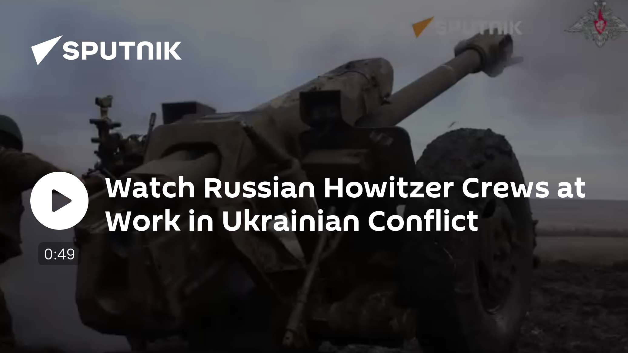 Watch Russian Howitzer Crews at Work in Ukrainian Conflict - Vimarsana News