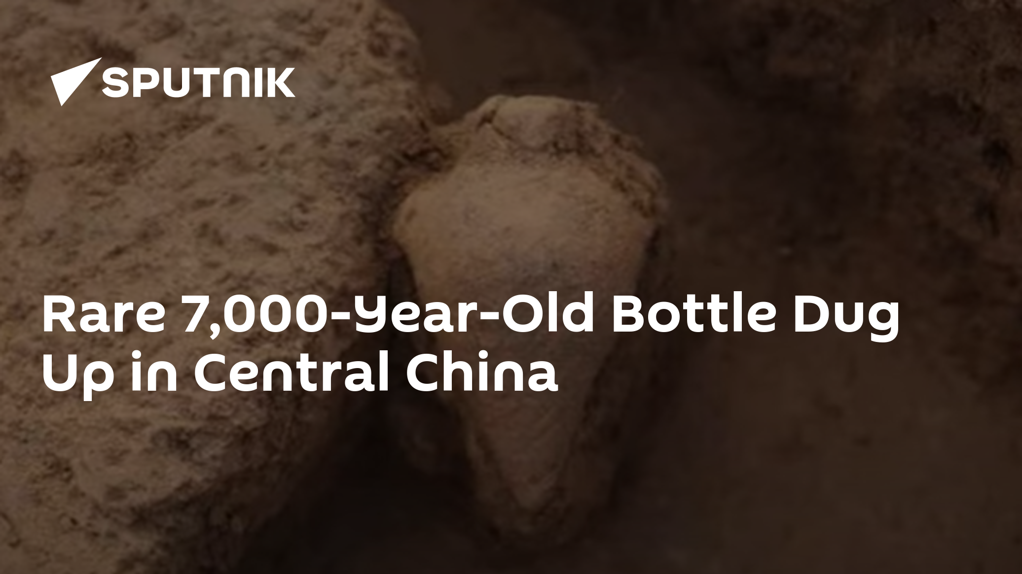 Rare Bottle That is More Than 7,000-Years-Old Found in Central China - Vimarsana News