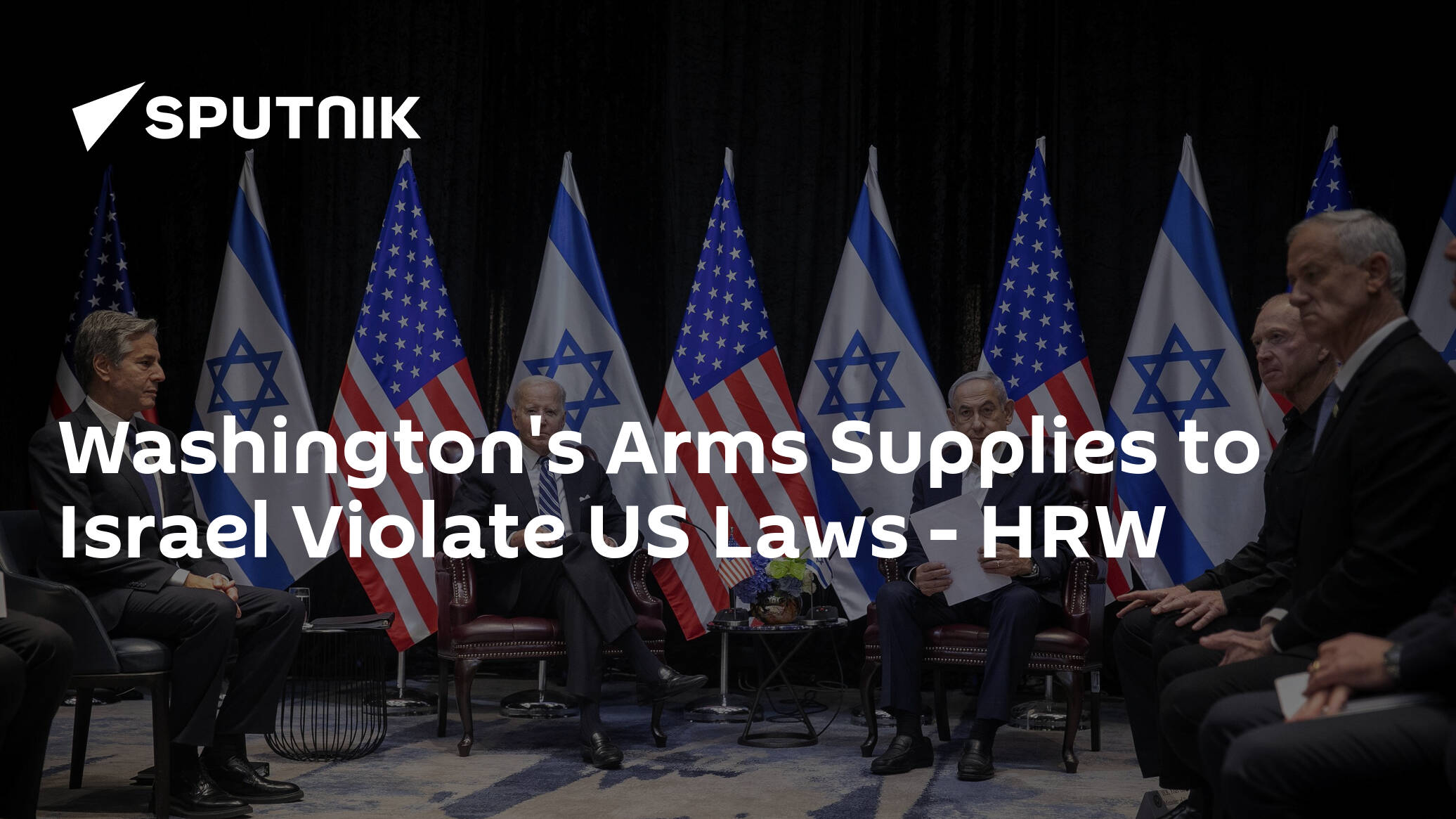 Washington's Arms Supplies to Israel Violate US Laws – HRW