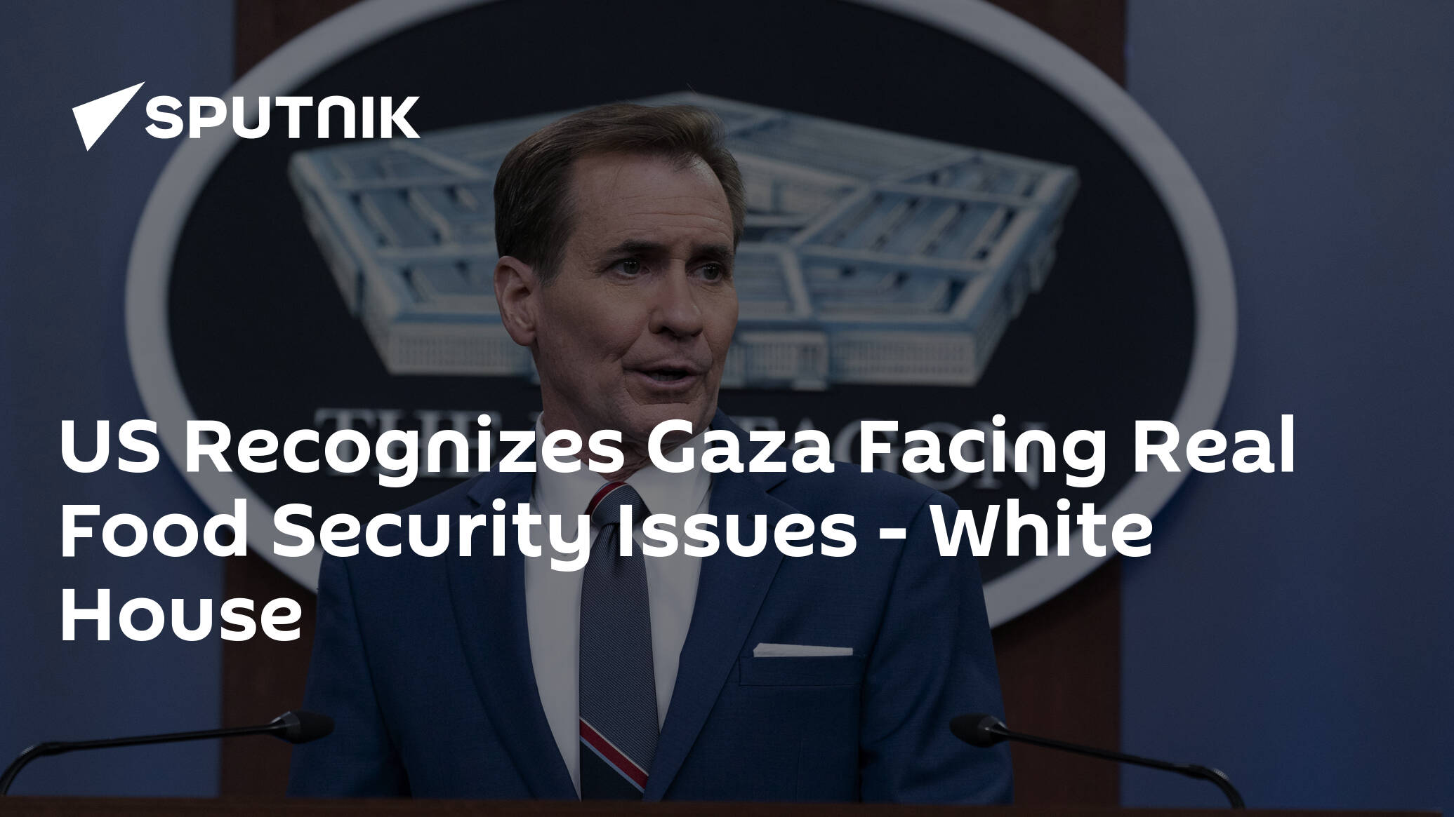 US Recognizes Gaza Facing Real Food Security Issues – White House