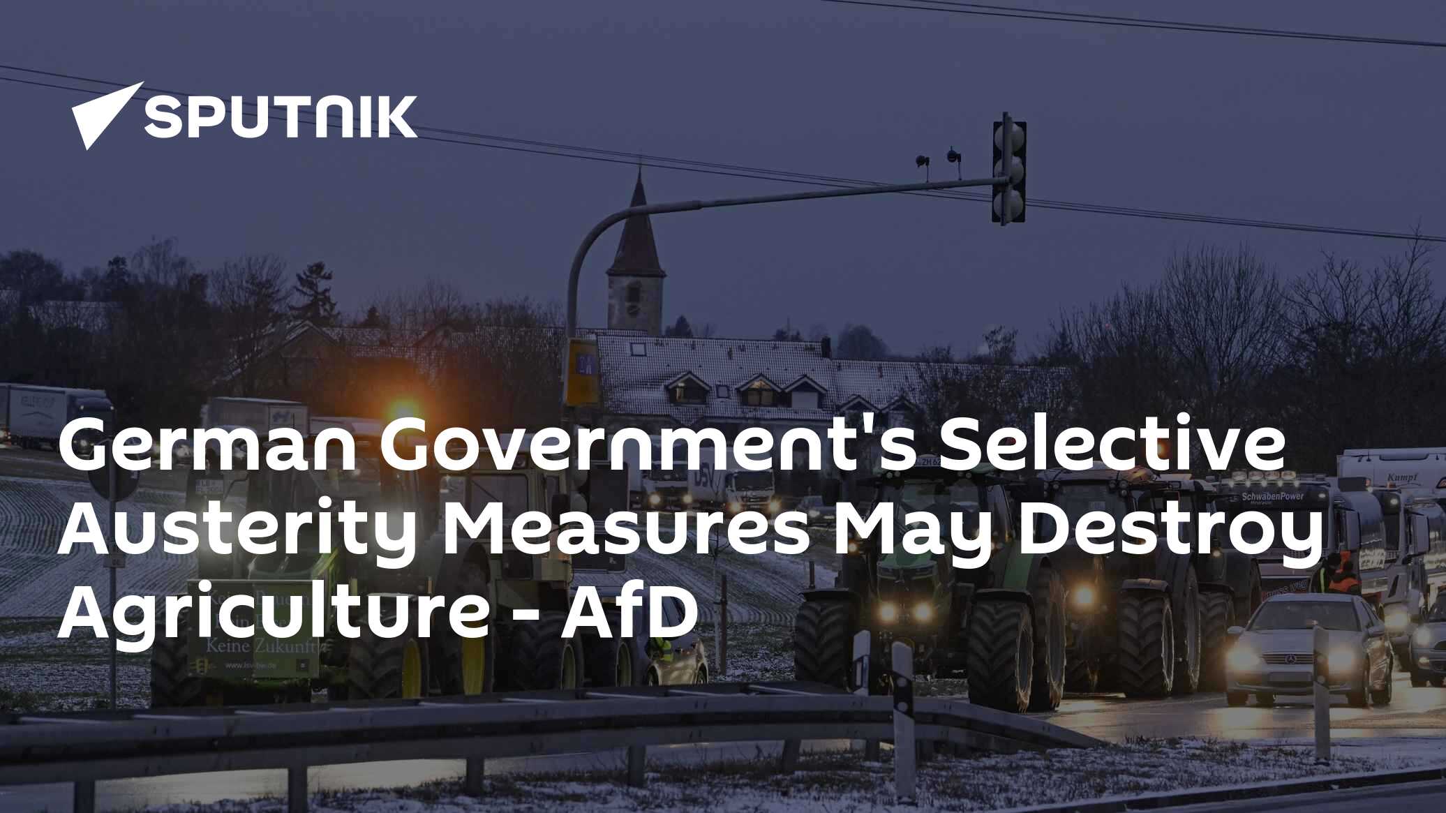 German Government's Selective Austerity Measures May Destroy Agriculture - Vimarsana News