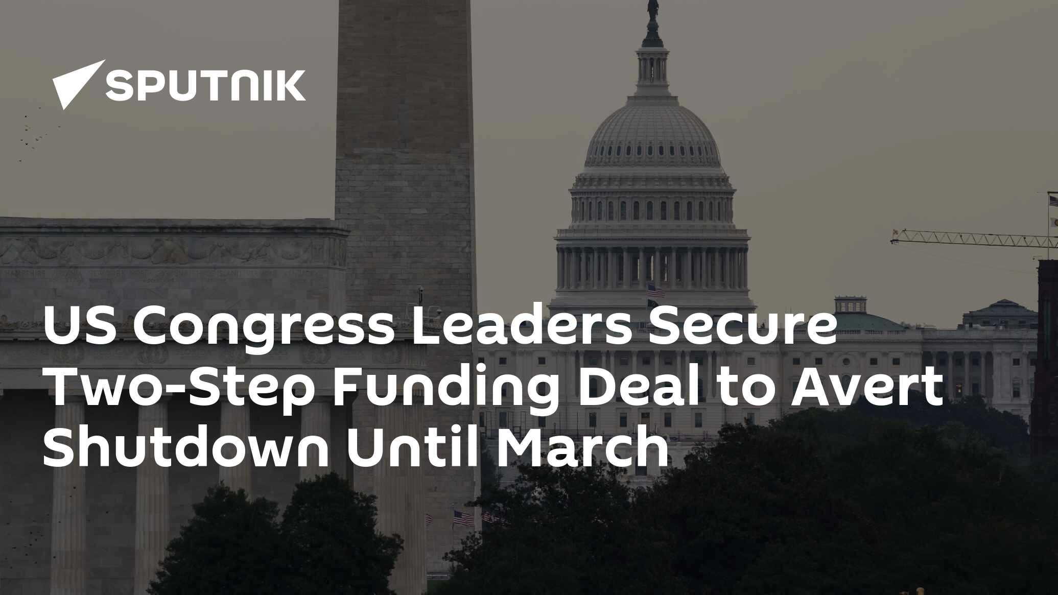 US Congress Leaders Secure Two-Step Funding Deal To Avert Shutdown ...