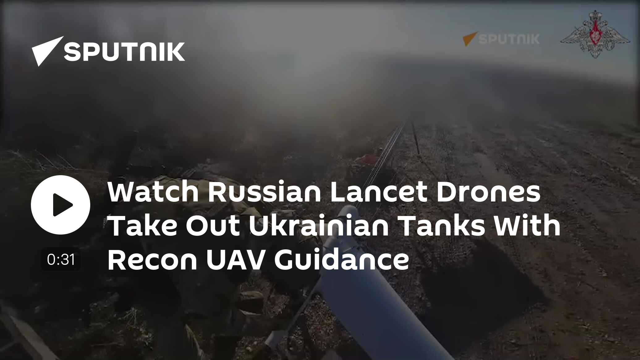 Watch Russian Lancet Drones Take Out Ukrainian Tanks With Recon UAV ...