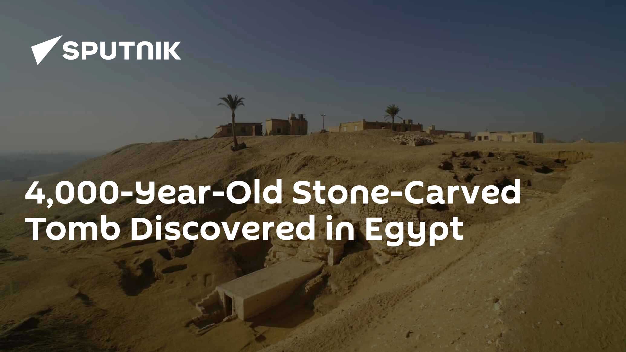 4,000YearOld StoneCarved Tomb Discovered in Egypt