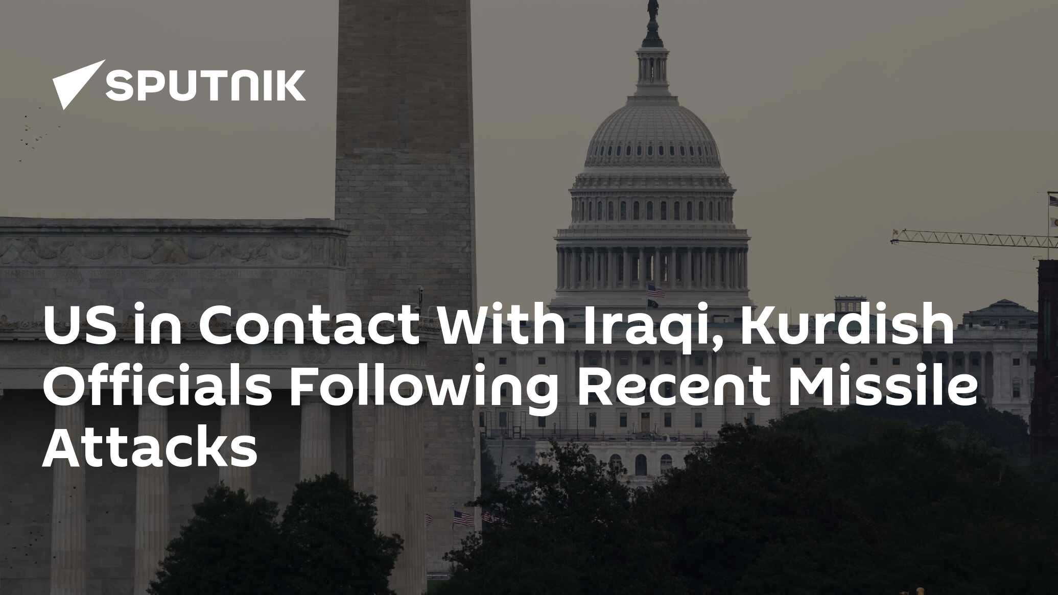 US In Contact With Iraqi, Kurdish Officials Following Recent Missile ...