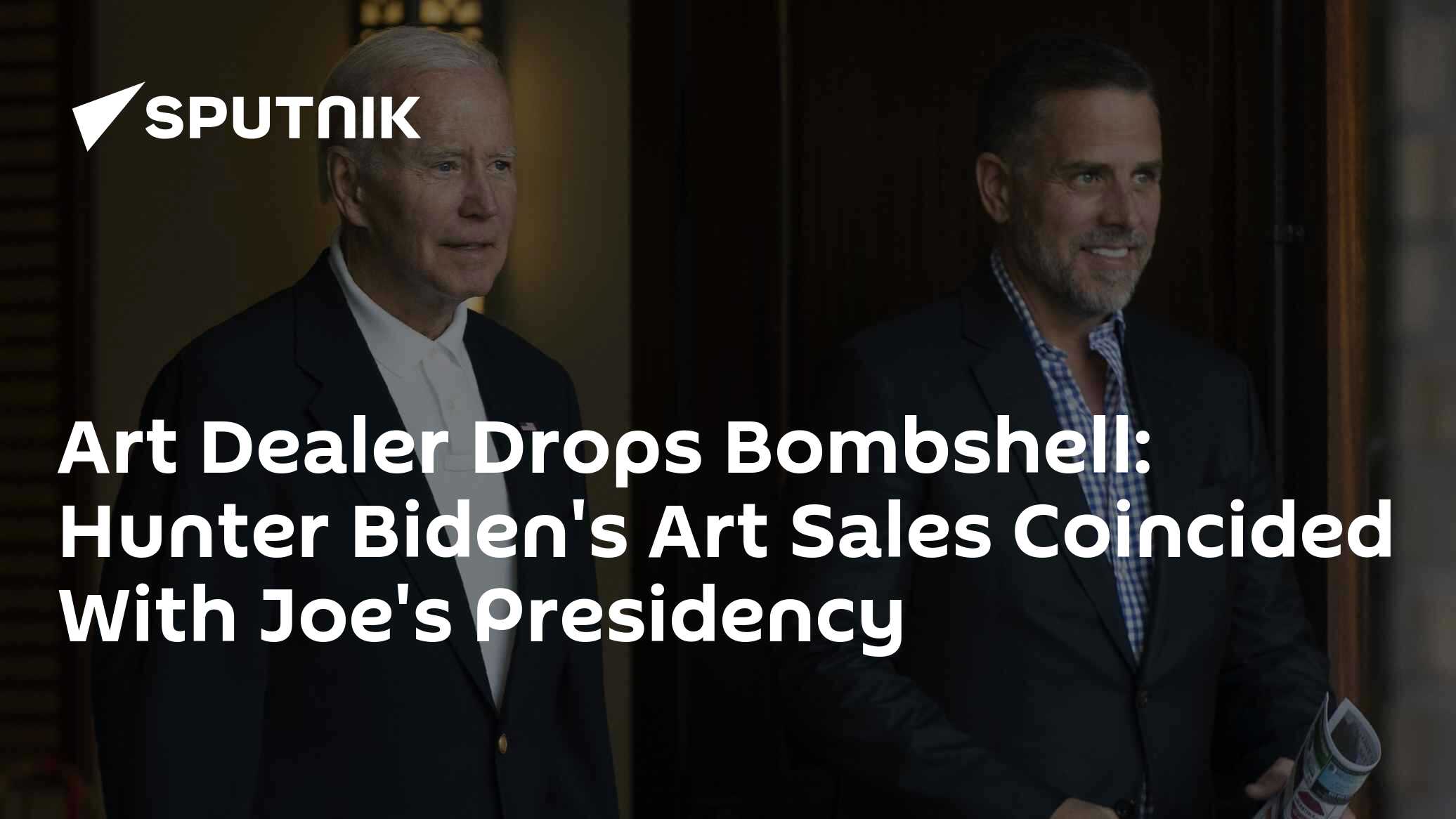 Art Dealer Drops Bombshell: Hunter Biden's Art Sales Coincided With Joe's Presidency - Vimarsana News