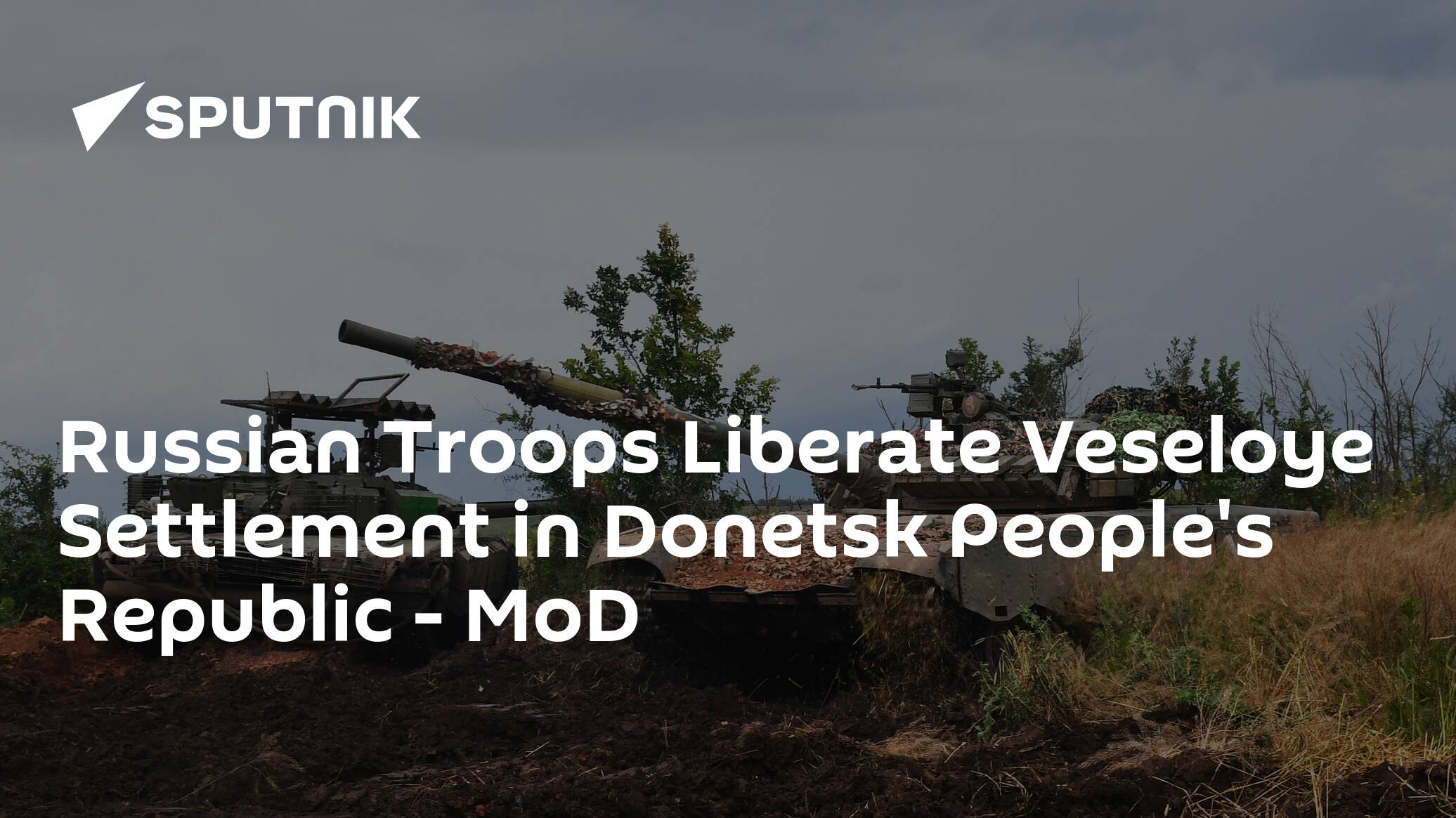 Russian Troops Liberate Veseloye Settlement in Donetsk People's Republic – MoD
