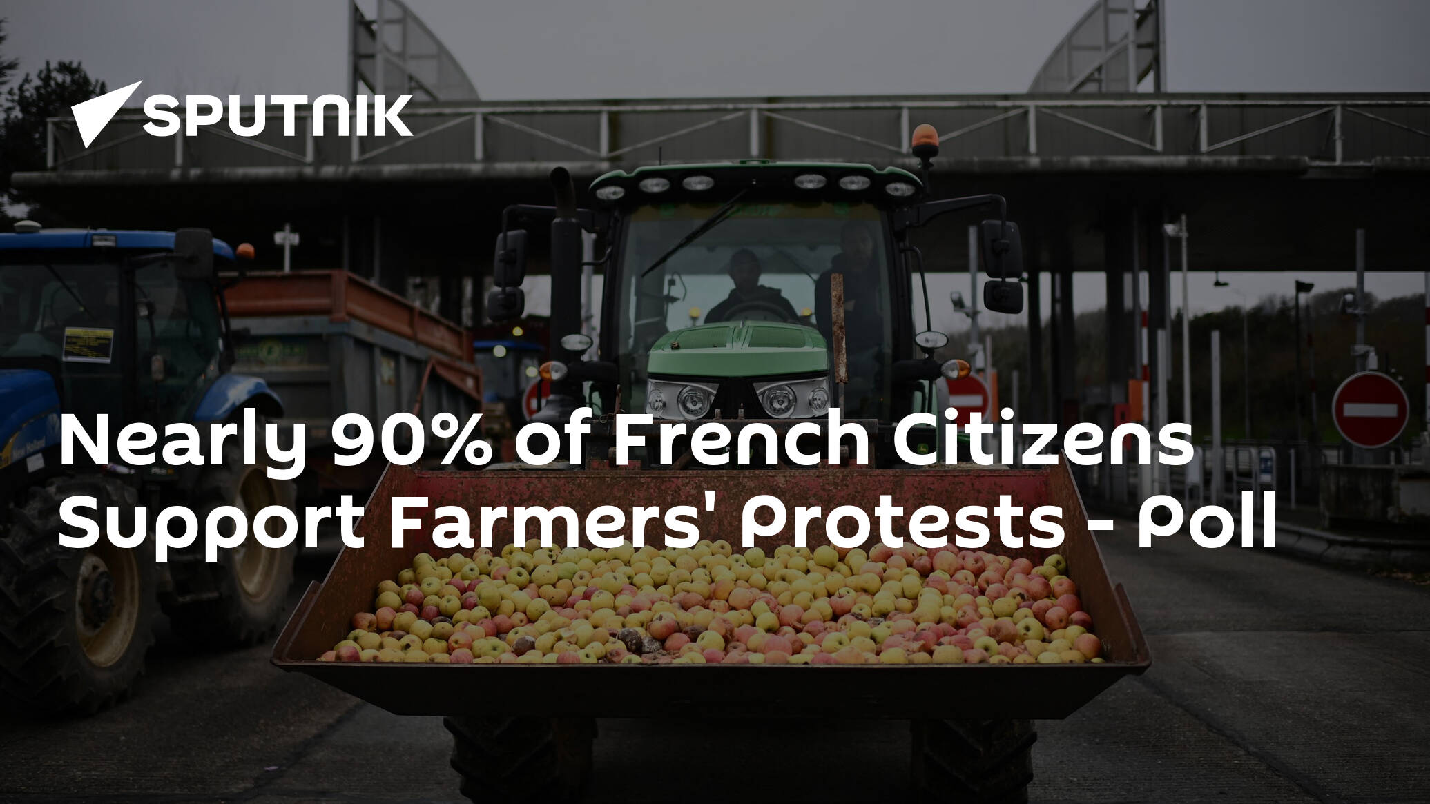 Nearly 90% of French Citizens Support Farmers' Protests – Poll
