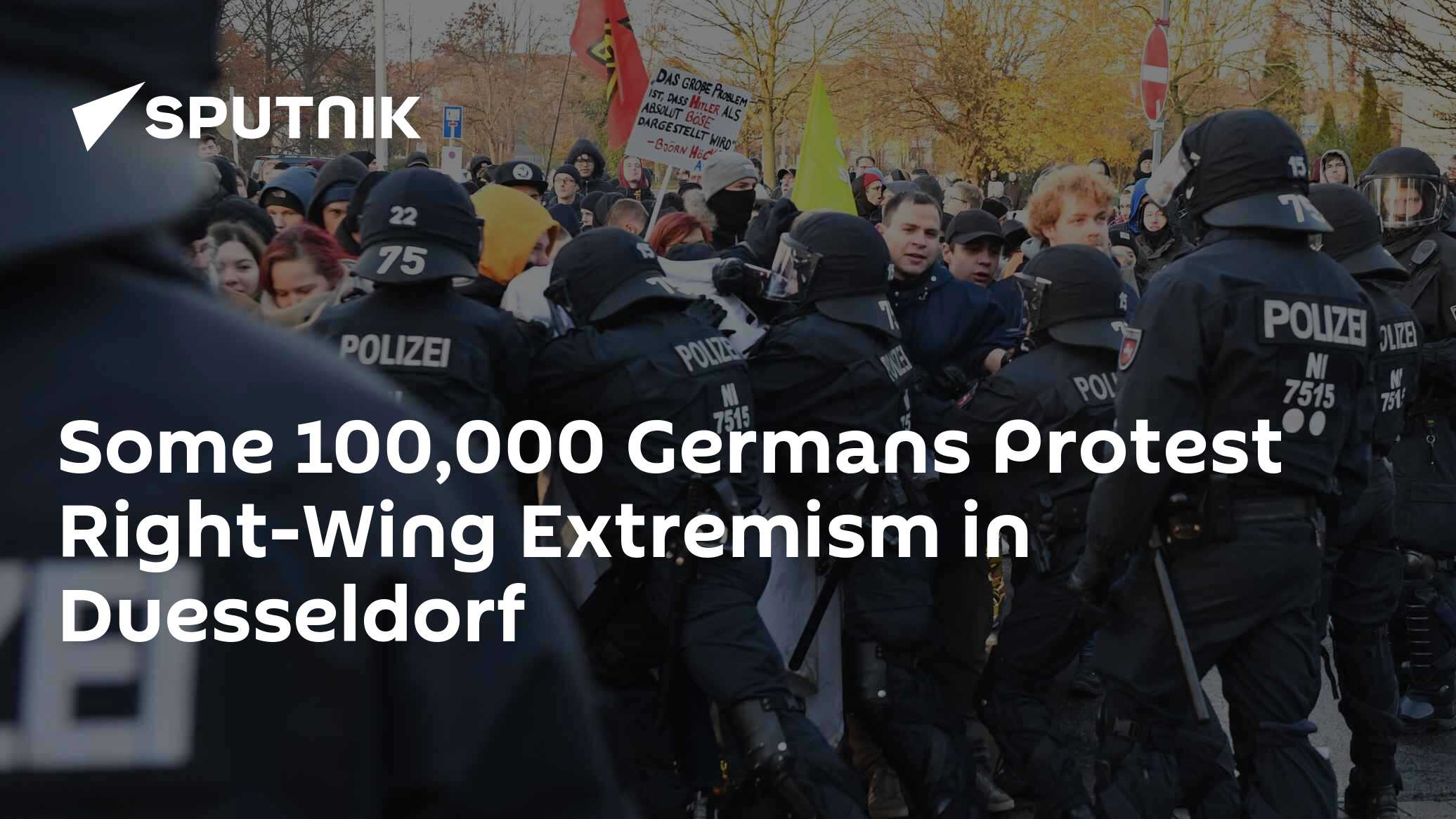 Some 100,000 Germans Protest Right-Wing Extremism in Duesseldorf - Vimarsana News