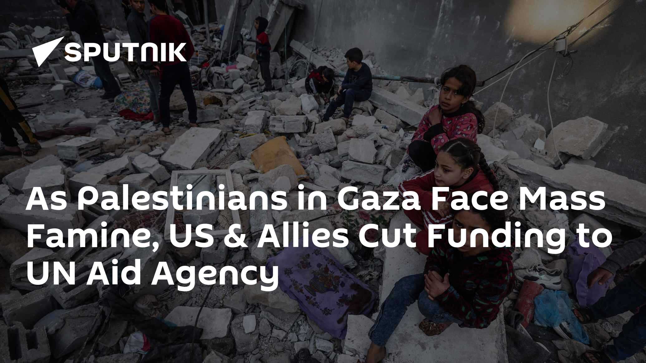As Palestinians in Gaza Face Mass Famine, US & Allies Cut Funding to UN Aid Agency - Vimarsana News