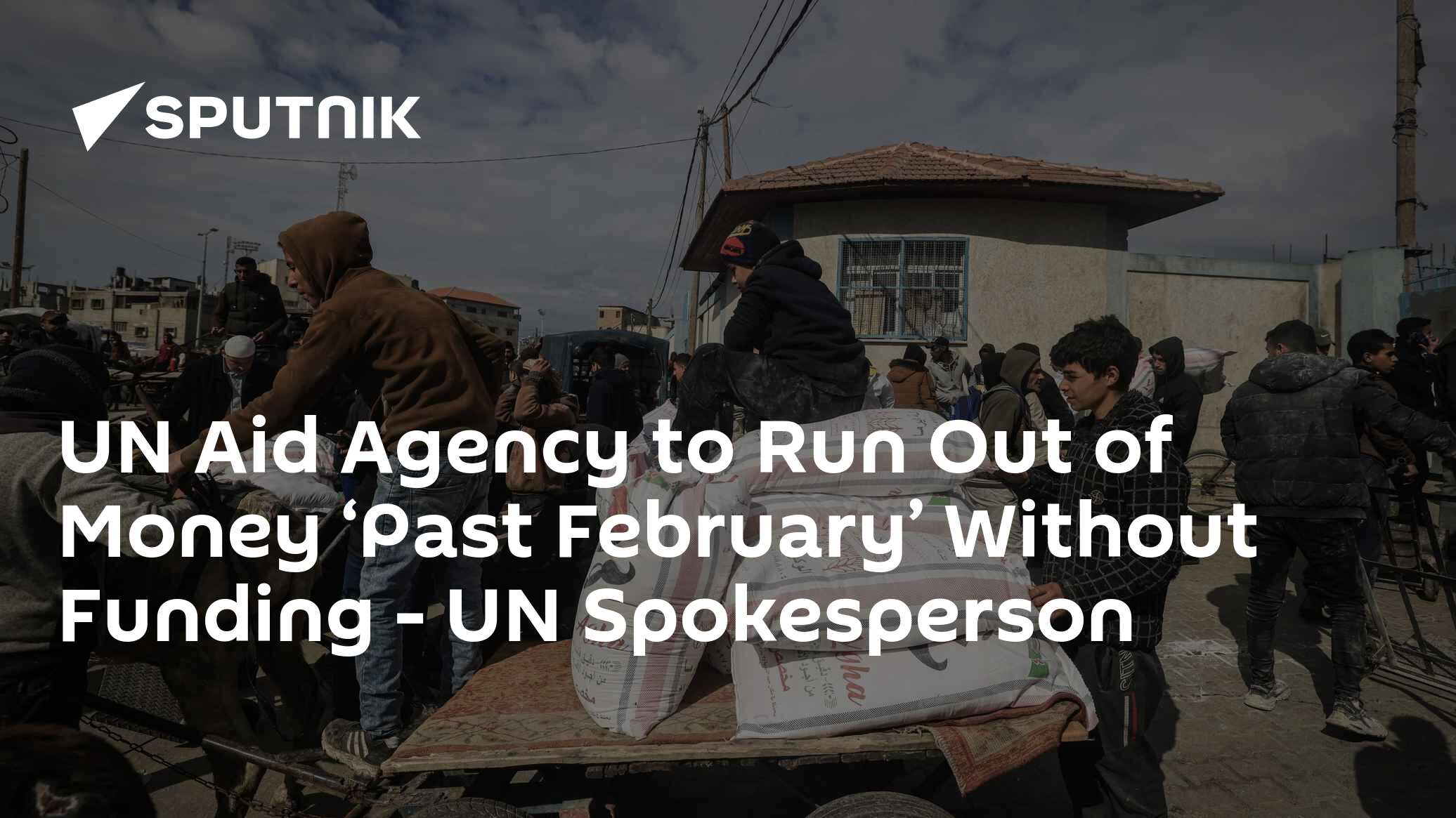 UN Aid Agency to Run Out of Money 'Past February' Without Funding - Vimarsana News