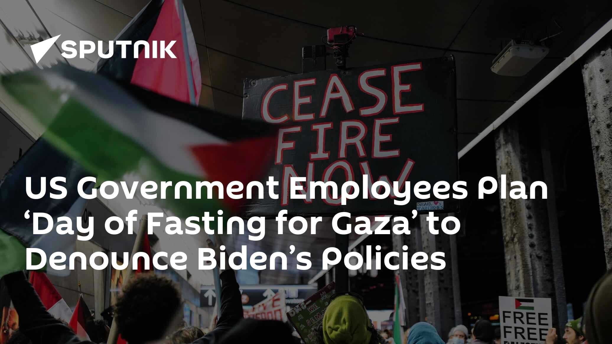 US Government Employees Plan 'Day of Fasting for Gaza' to Denounce Biden's Policies - Vimarsana News