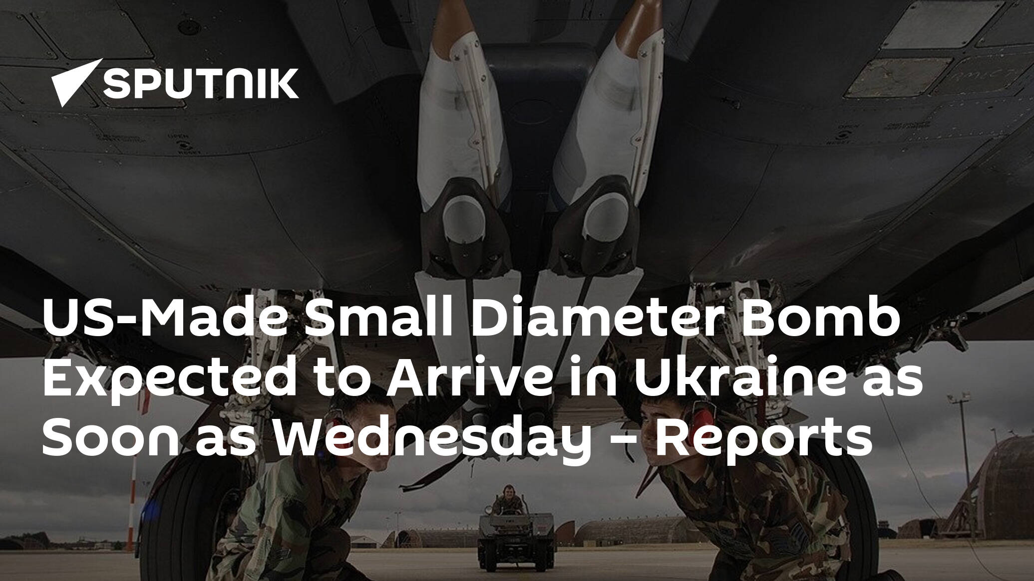 US-Made Small Diameter Bomb Expected to Arrive in Ukraine as Soon as Wednesday – Reports