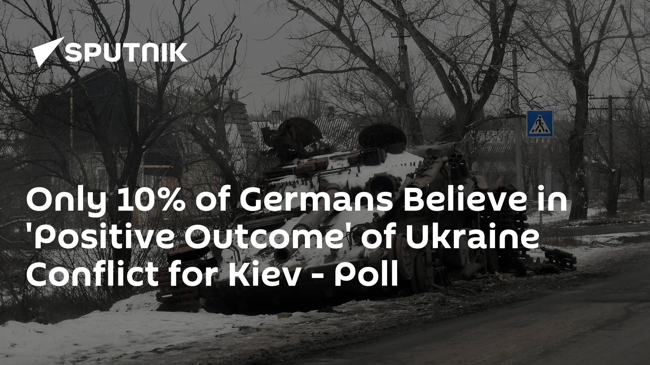 Only 10% of Germans Believe in 'Positive Outcome' of Ukraine Conflict for Kiev – Poll