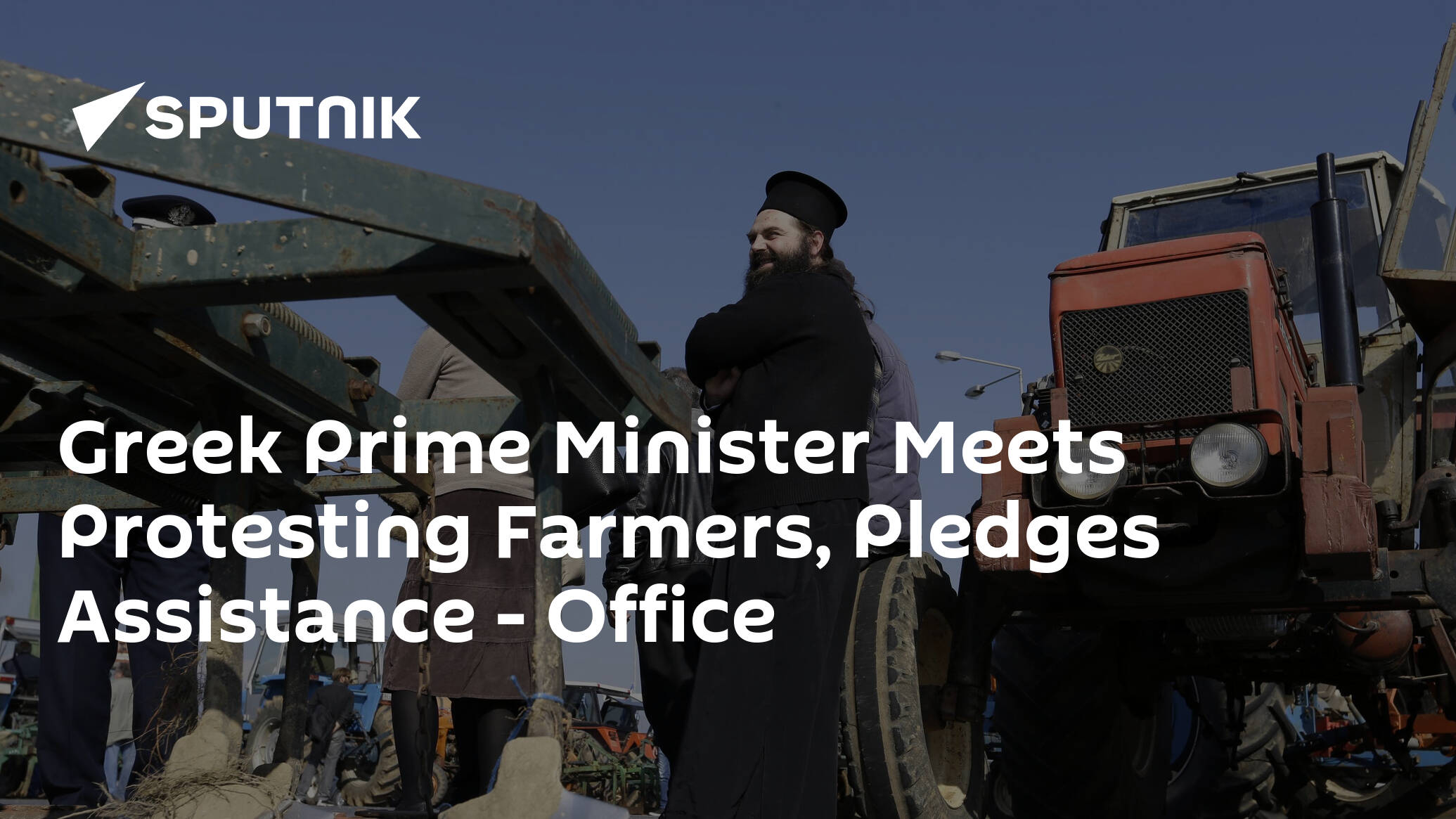 Greek Prime Minister Meets Protesting Farmers, Pledges Assistance – Office