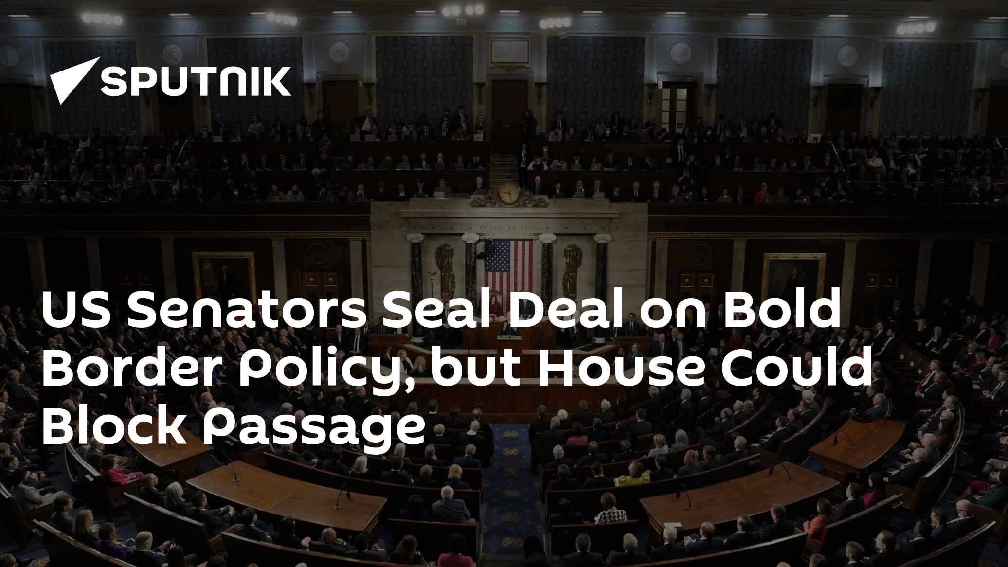 US Senators Seal Deal on Bold Border Policy, but Passage Challenge Looms in Congress - Vimarsana News