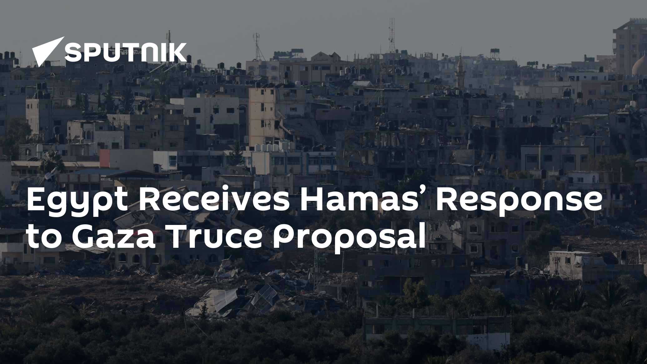 Egypt Receives Hamas' Response to Gaza Truce Proposal - Vimarsana News