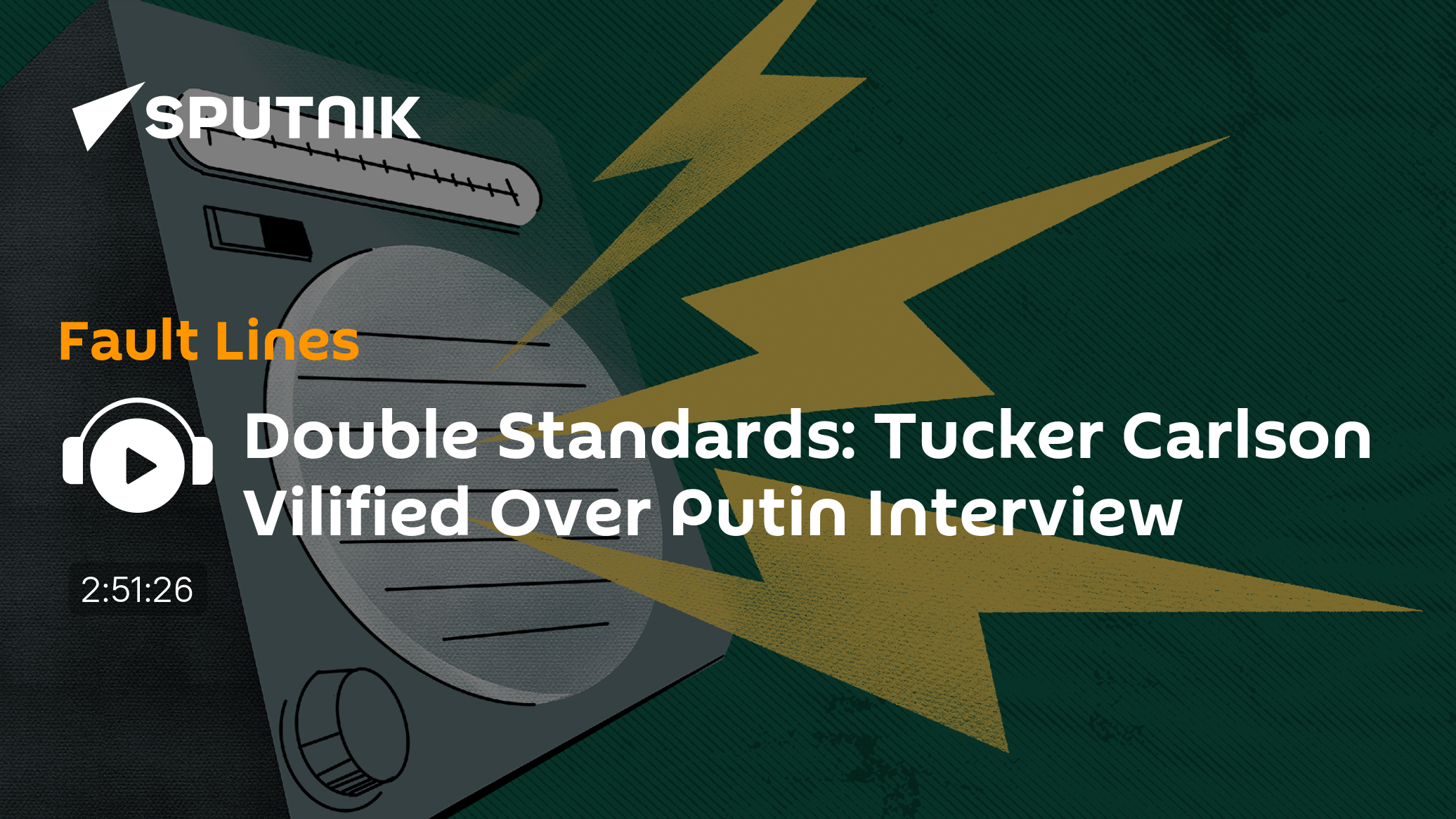 Double Standards: Tucker Carlson Vilified Over Putin Interview - Vimarsana News