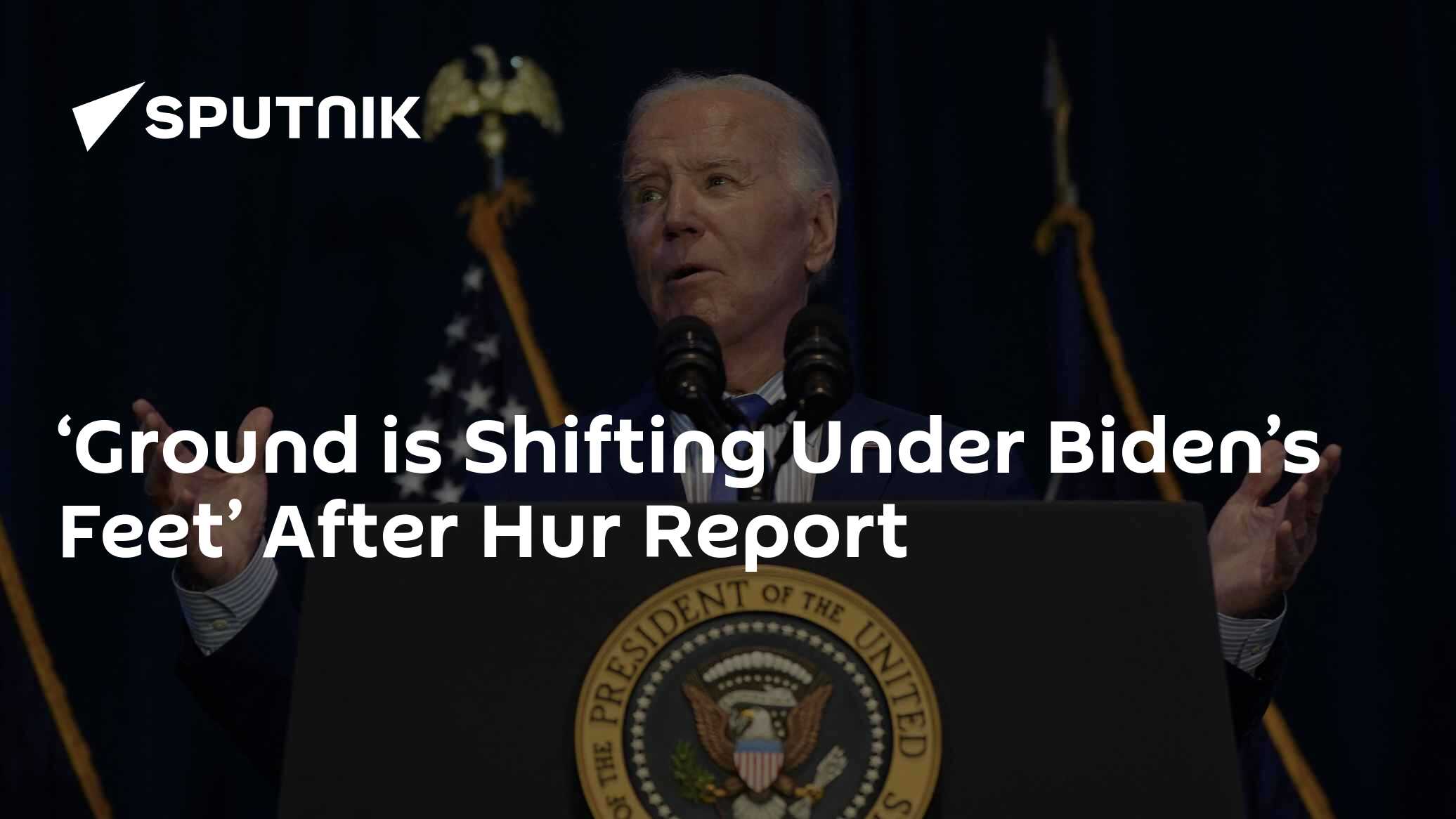 Biden on Shaky Ground After Hur Report - Vimarsana News