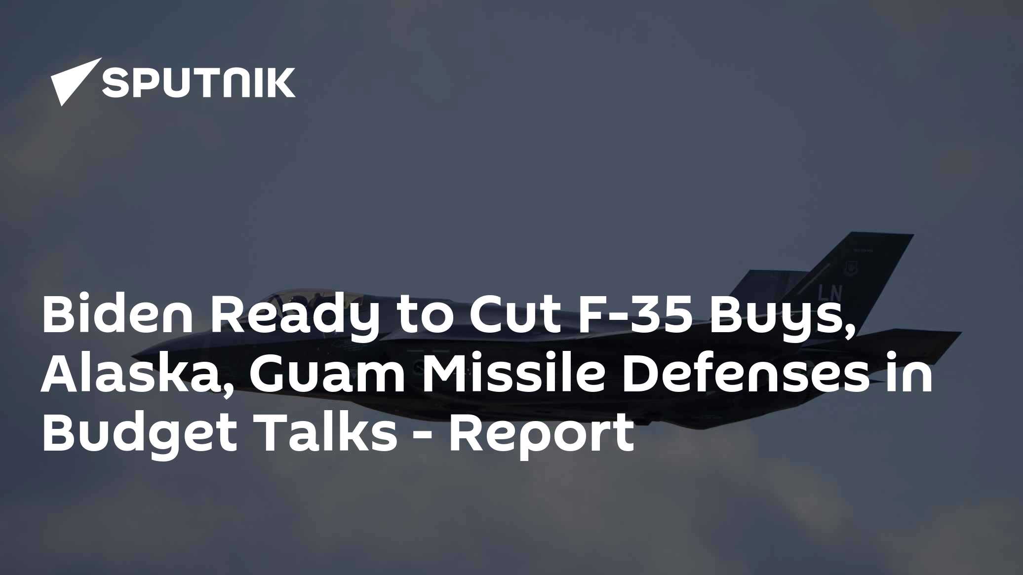 Biden Poised to Cut F-35 Buys - Vimarsana News