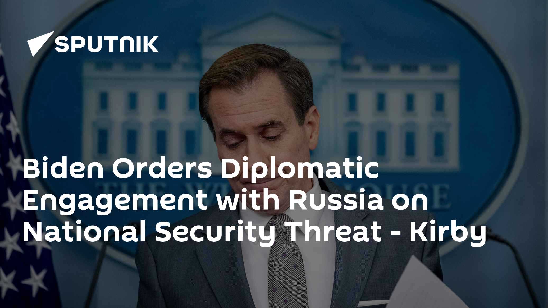 Biden Orders Diplomatic Engagement with Russia on National Security Threat - Vimarsana News