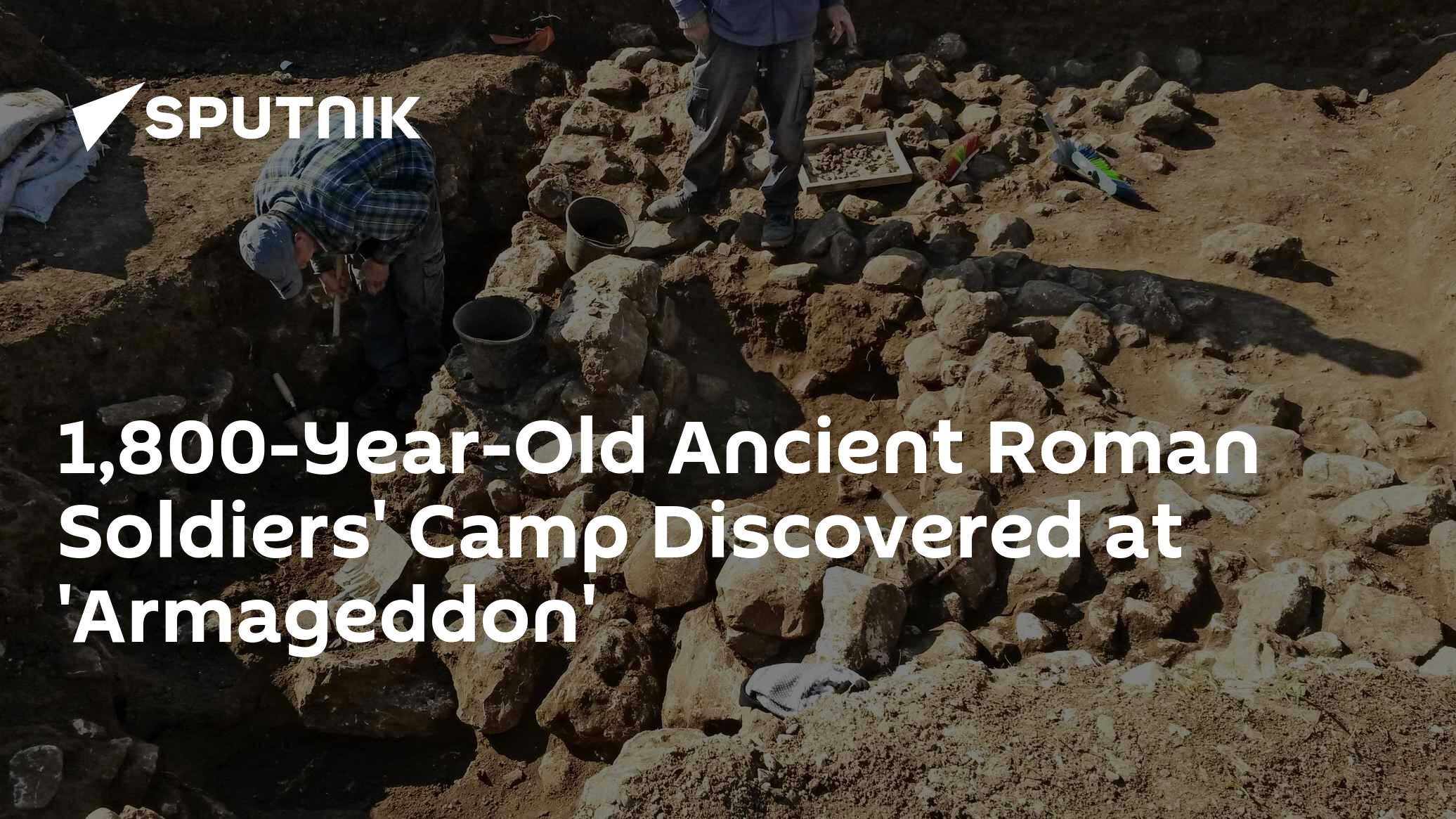 1,800-Year-Old Ancient Roman Soldiers' Camp Discovered at 'Armageddon' - Vimarsana News