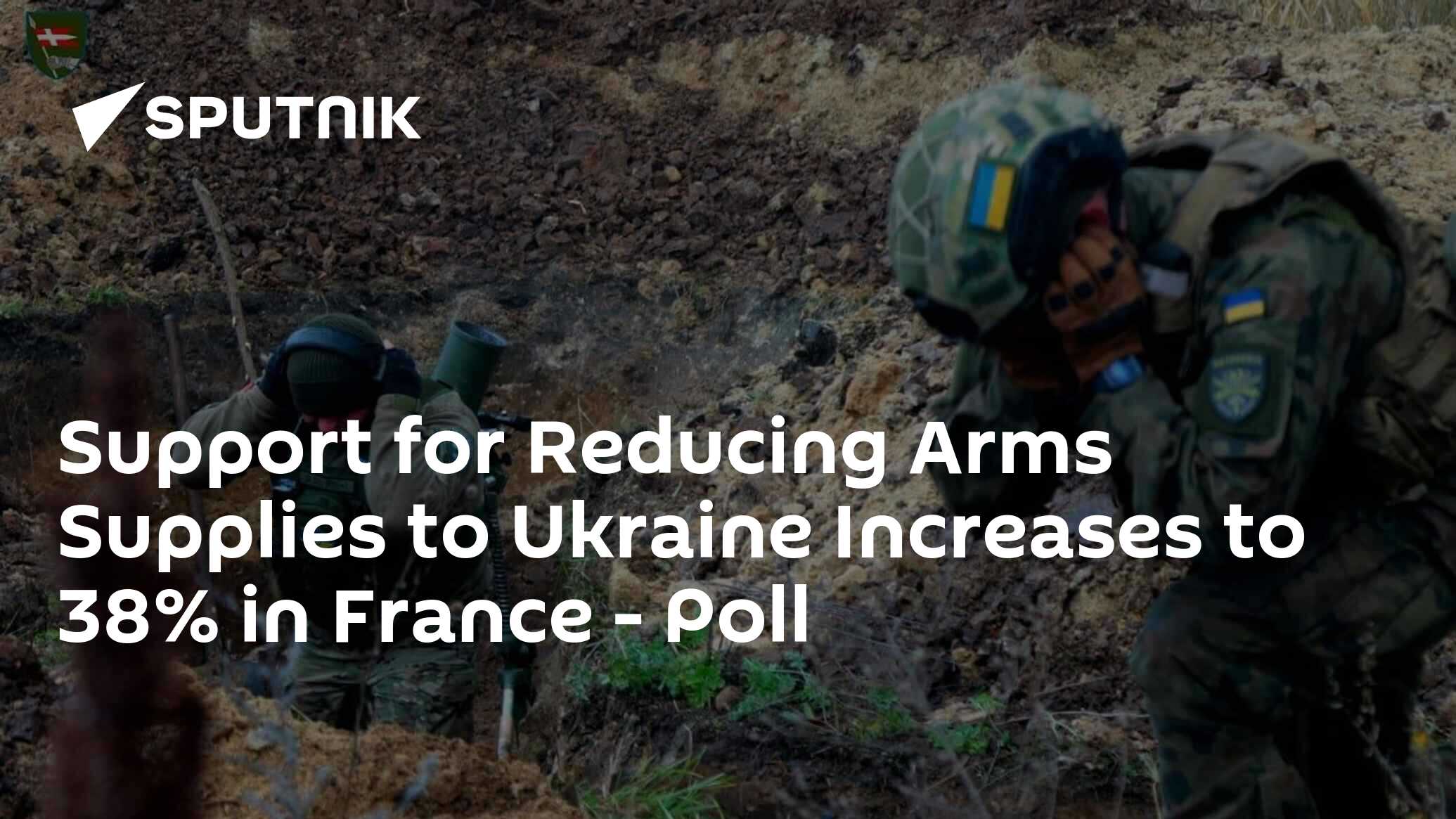 Support for Reducing Arms Supplies to Ukraine Increases to 38% in France – Poll