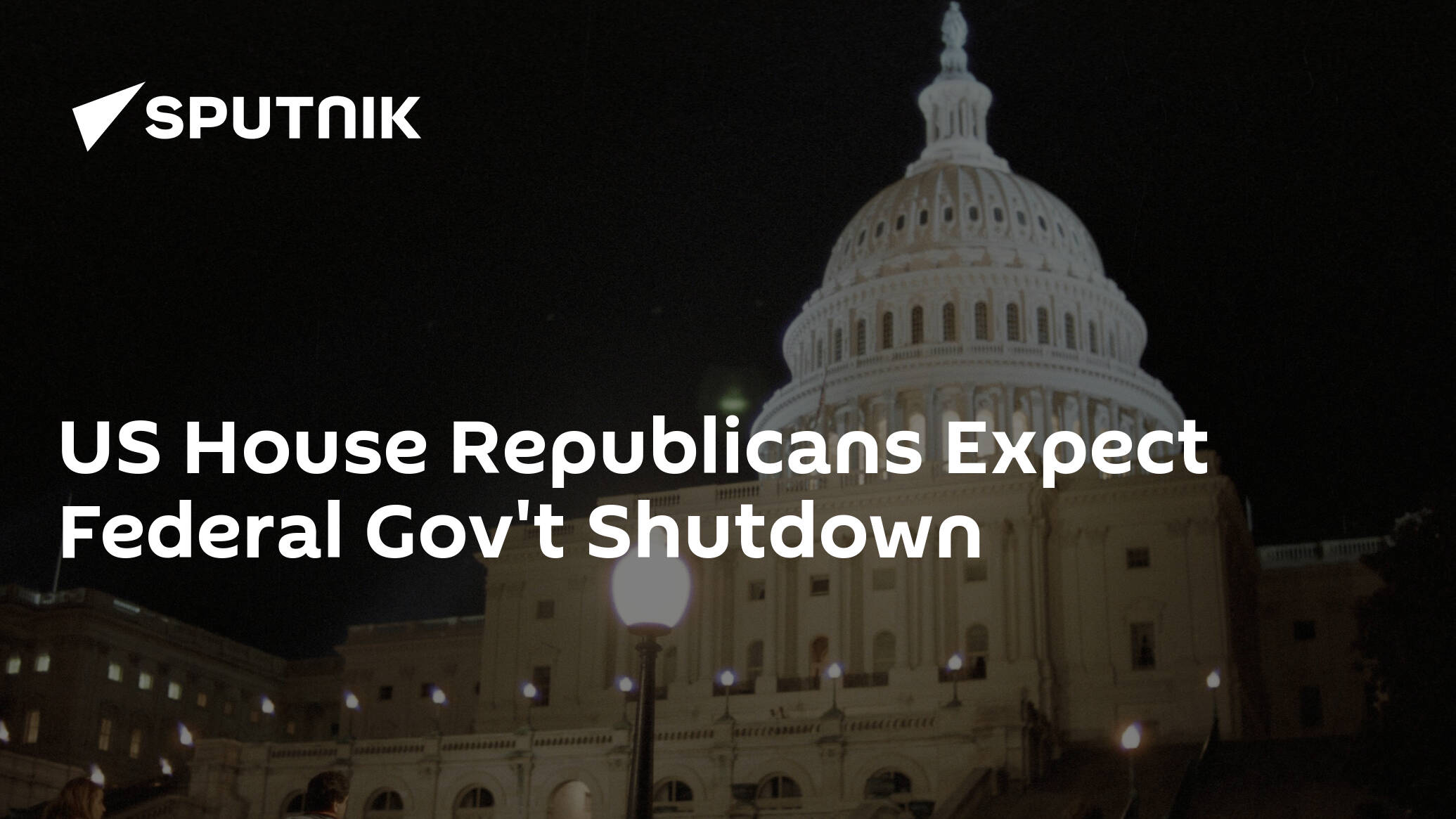 US House Republicans Expect Federal Gov't Shutdown