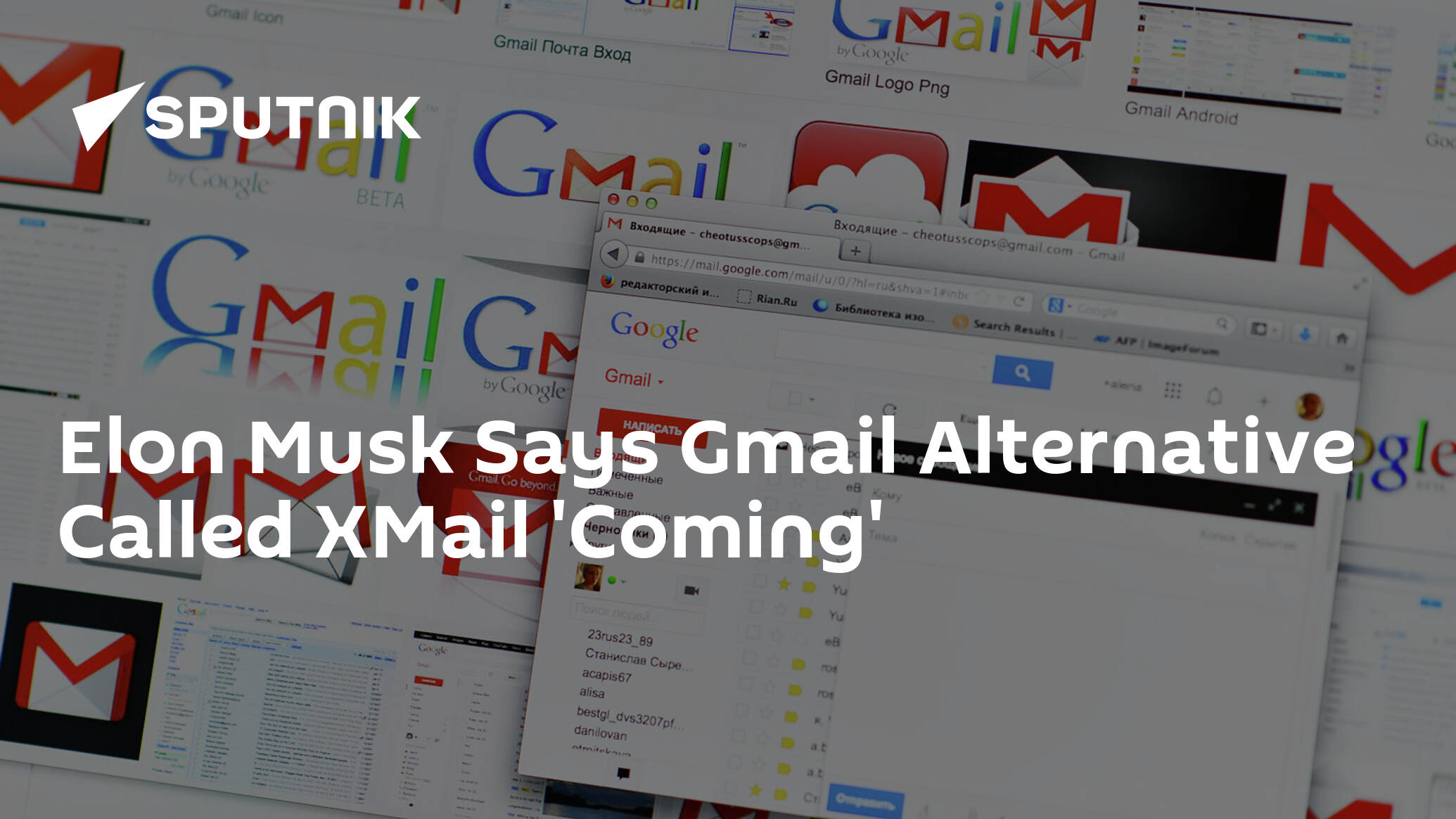 Elon Musk Says Gmail Alternative Called XMail 'Coming'