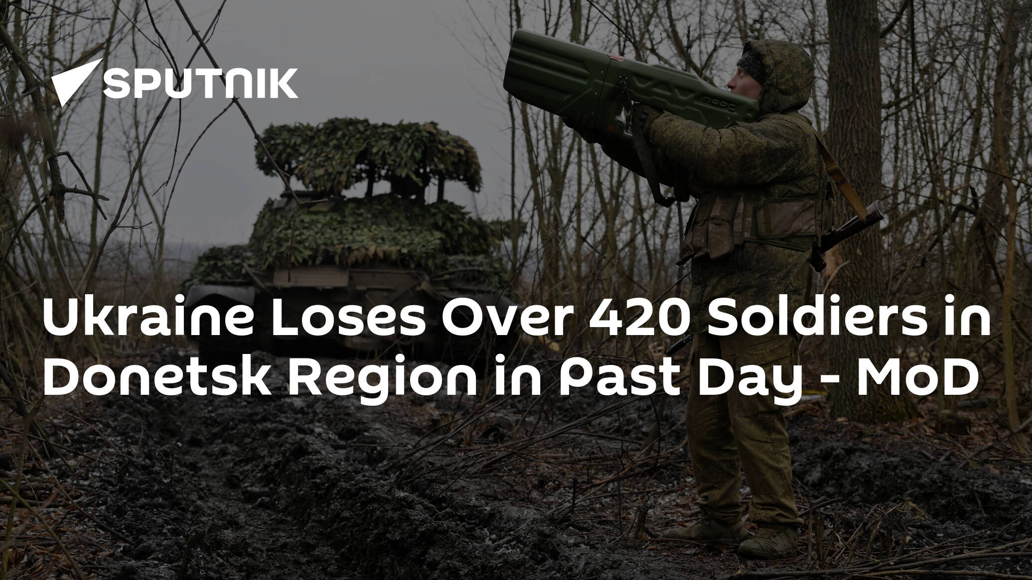 Ukraine Loses Over 420 Soldiers in Donetsk Region in Past Day – MoD