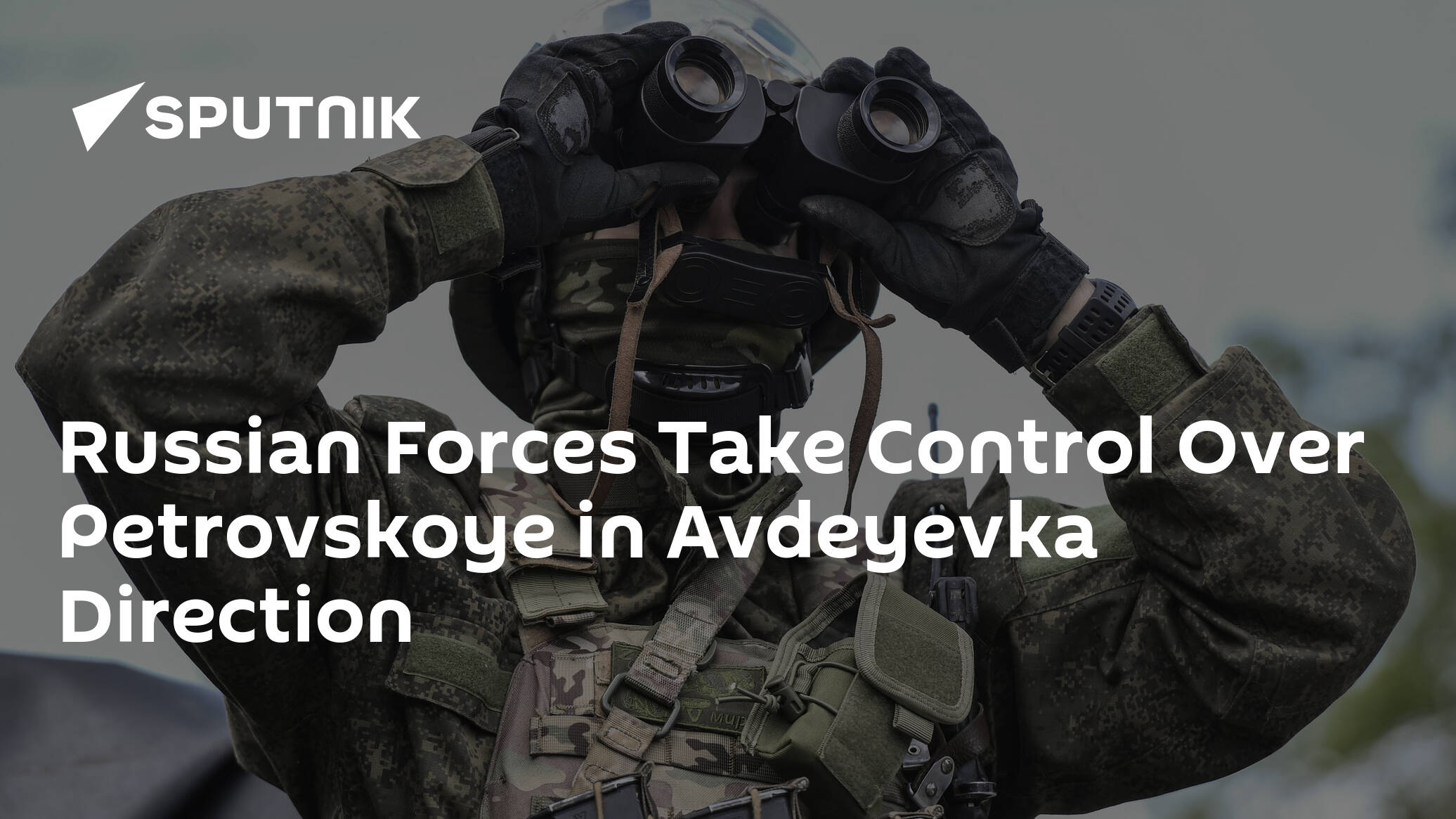 Russian Forces Take Control Over Petrovskoye in Avdeyevka Direction