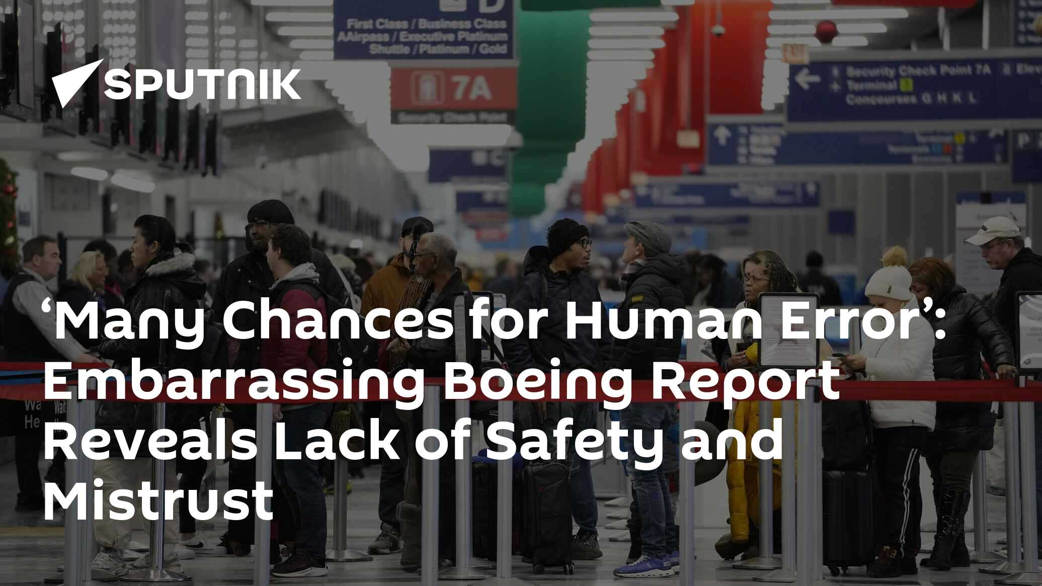 ‘Many Chances For Human Error’: Embarrassing Boeing Report Reveals Lack ...