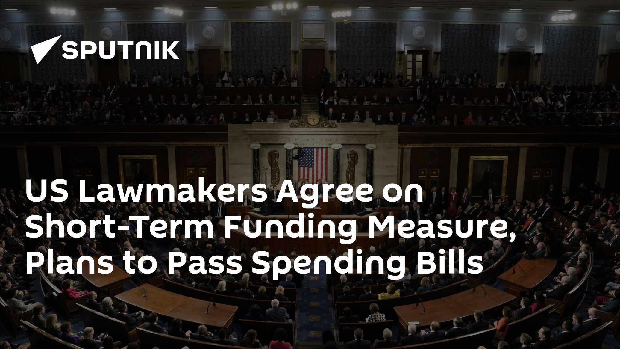 US Lawmakers Agree On Short-Term Funding Measure, Plans To Pass ...