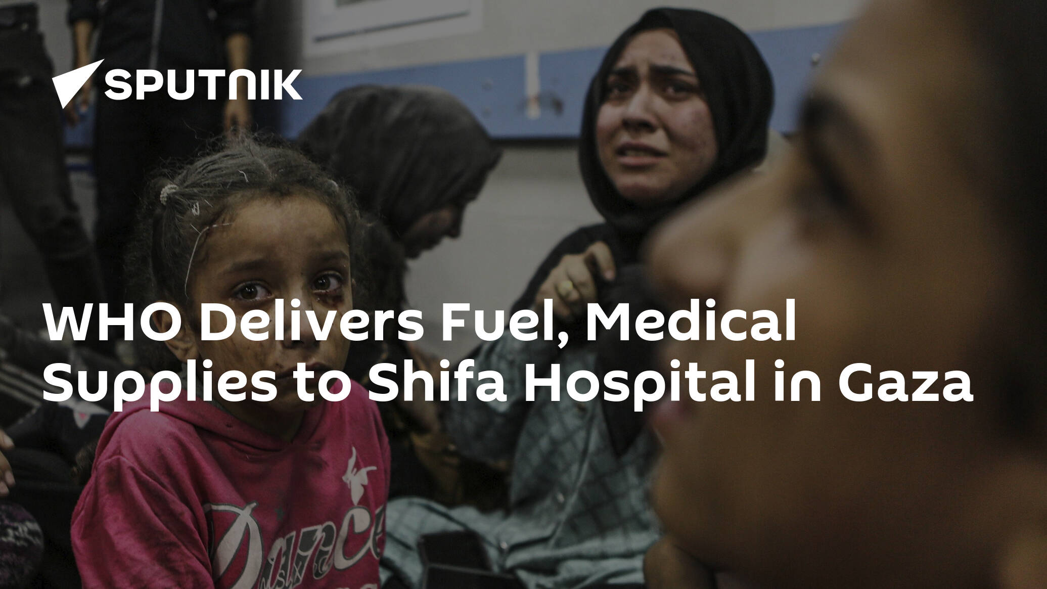 WHO Delivers Fuel, Medical Supplies to Shifa Hospital in Gaza