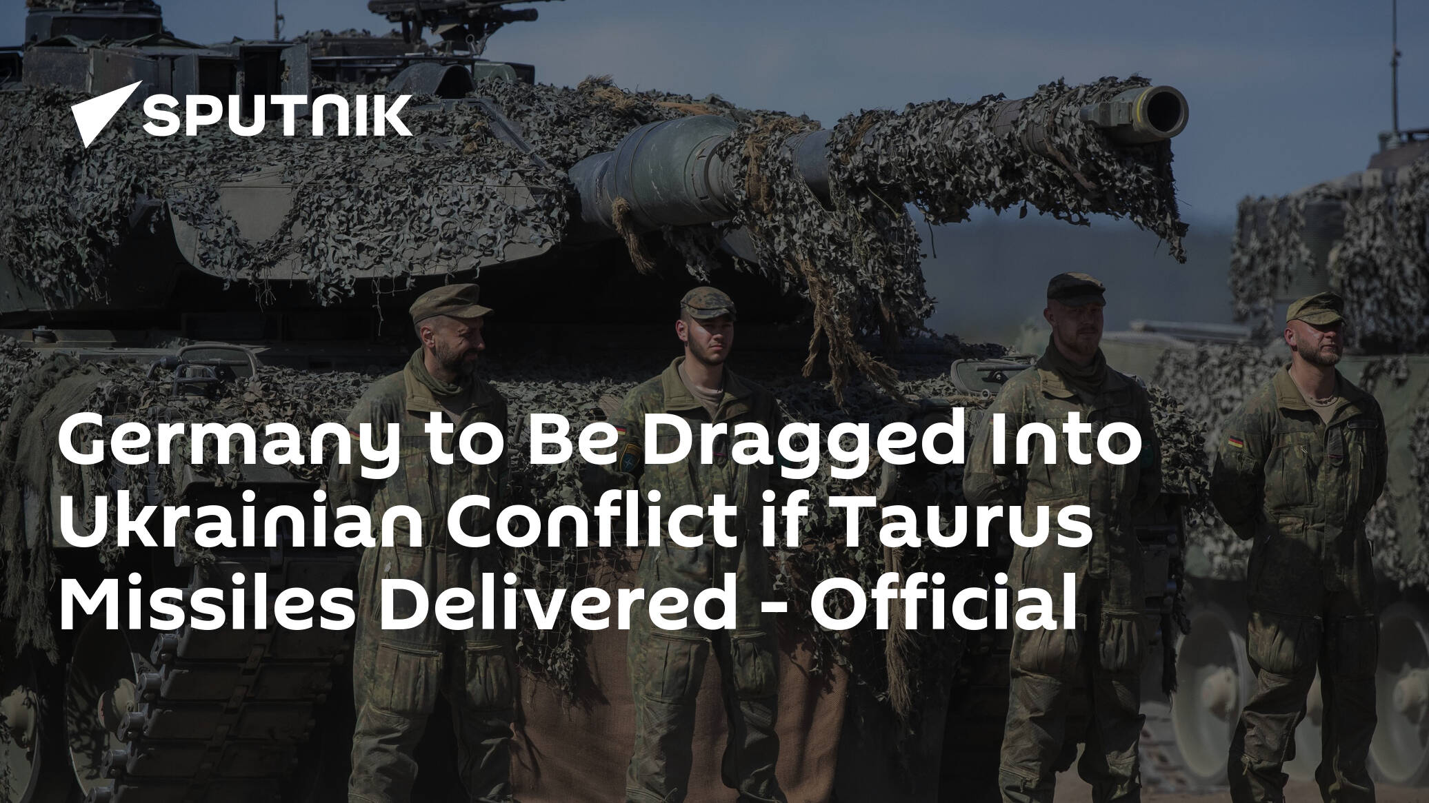 Germany to Be Dragged Into Ukrainian Conflict if Taurus Missiles Delivered – Official