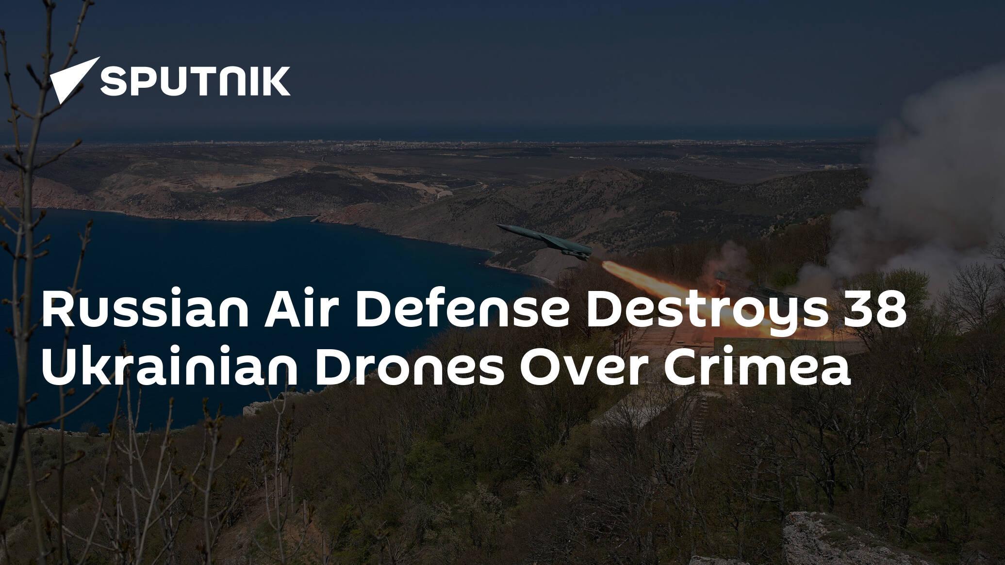 Russian Air Defense Destroys 38 Ukrainian Drones Over Crimea