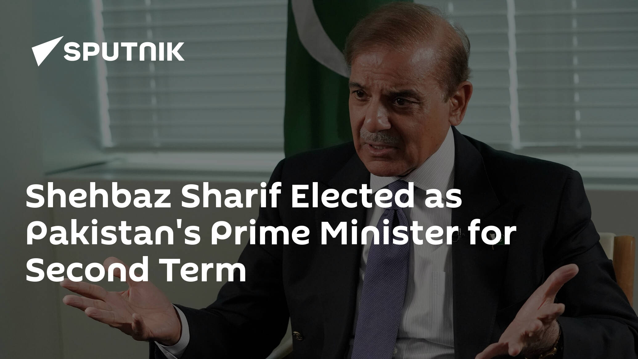 Shehbaz Sharif Elected as Pakistan's Prime Minister for Second Term