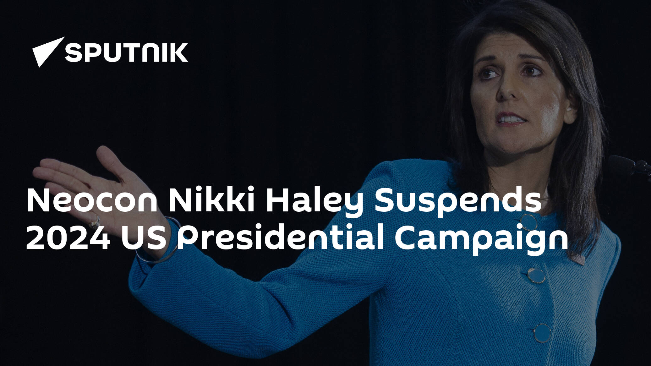 Neocon Nikki Haley Suspends 2024 Us Presidential Campaign 2562