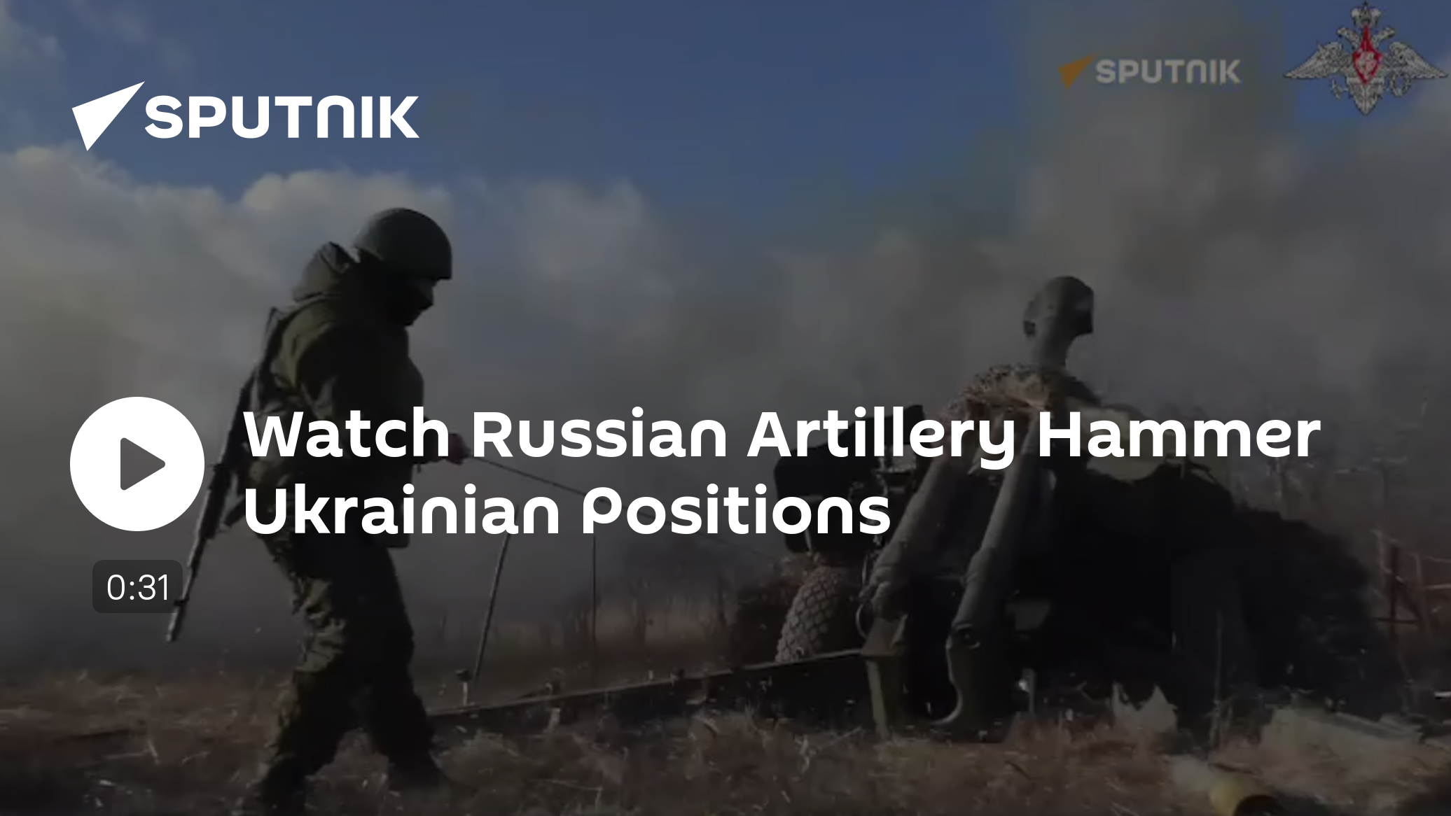 Watch Russian Artillery Hammer Ukrainian Positions - Vimarsana News