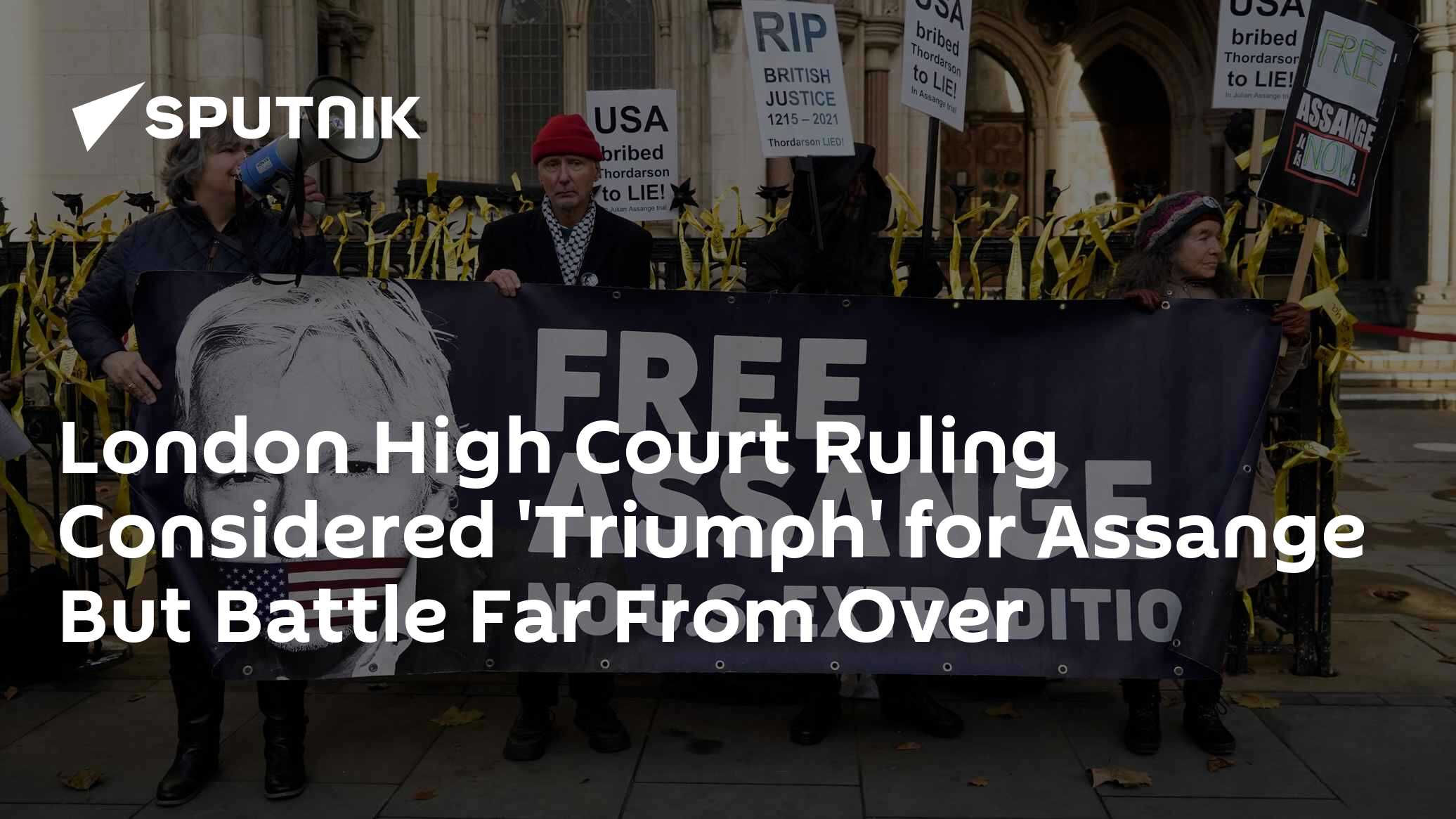 London High Court Ruling Considered 'Triumph' for Assange But Battle Far From Over - Vimarsana News