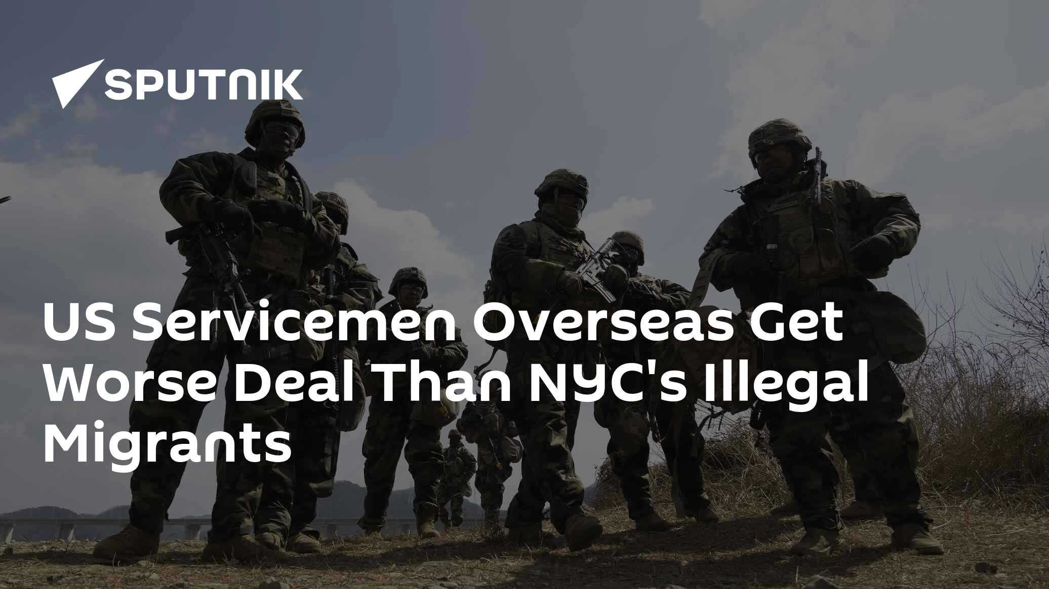 US Servicemen Overseas Get Worse Deal Than NYC's Illegal Migrants - Vimarsana News