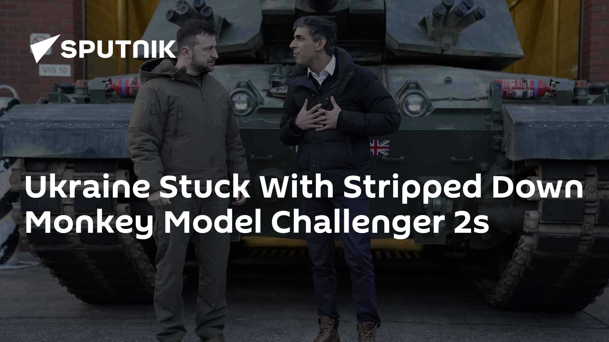 Ukraine Stuck With Stripped Down Monkey Model Challenger 2s - Vimarsana News
